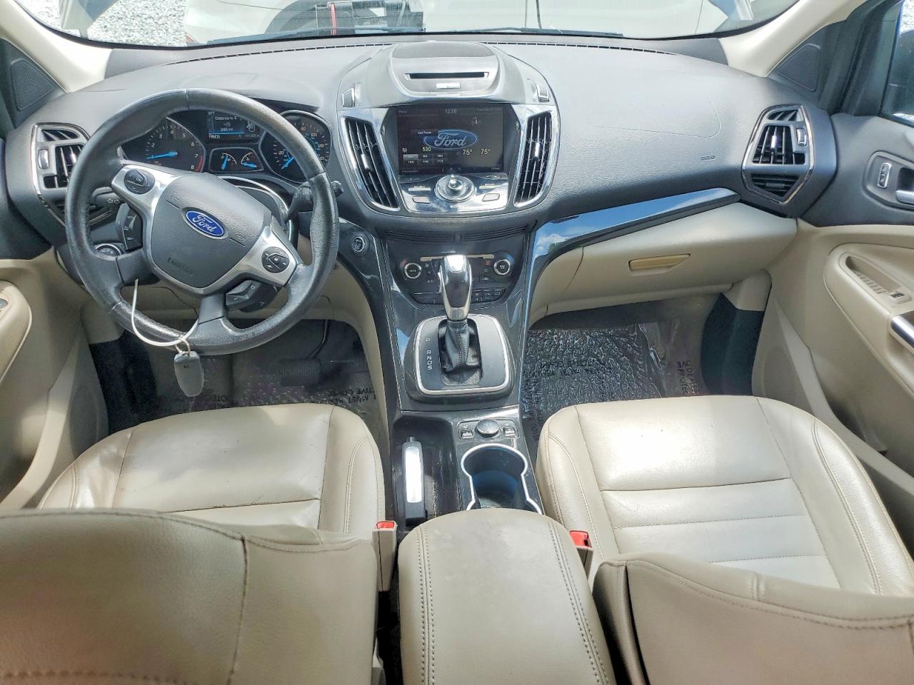 2014 Ford Escape Titanium Black vin: 1FMCU0JX7EUB54617