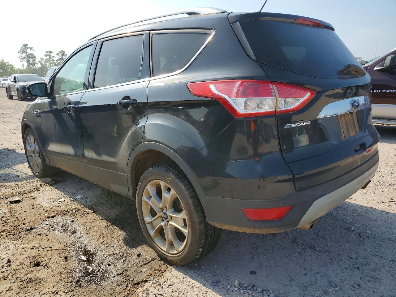 2014 Ford Escape Titanium Black vin: 1FMCU0JX7EUB84734
