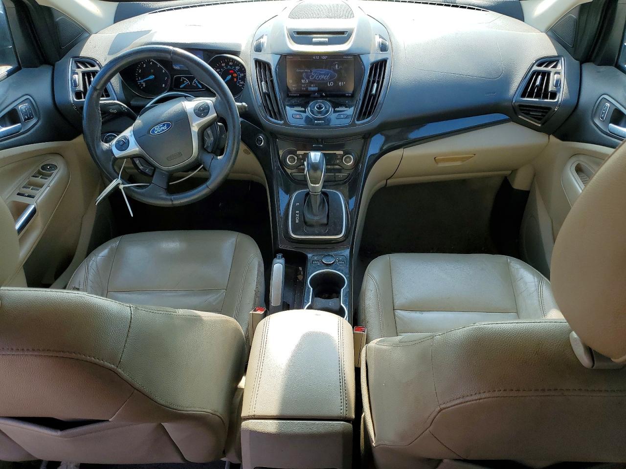 2014 Ford Escape Titanium Black vin: 1FMCU0JX7EUB84734