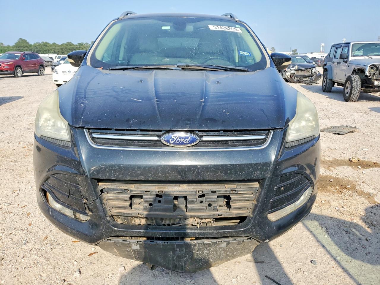 2014 Ford Escape Titanium Black vin: 1FMCU0JX7EUB84734
