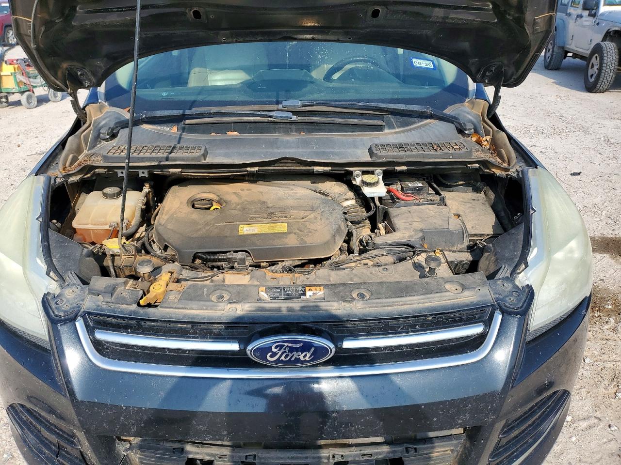 2014 Ford Escape Titanium Black vin: 1FMCU0JX7EUB84734