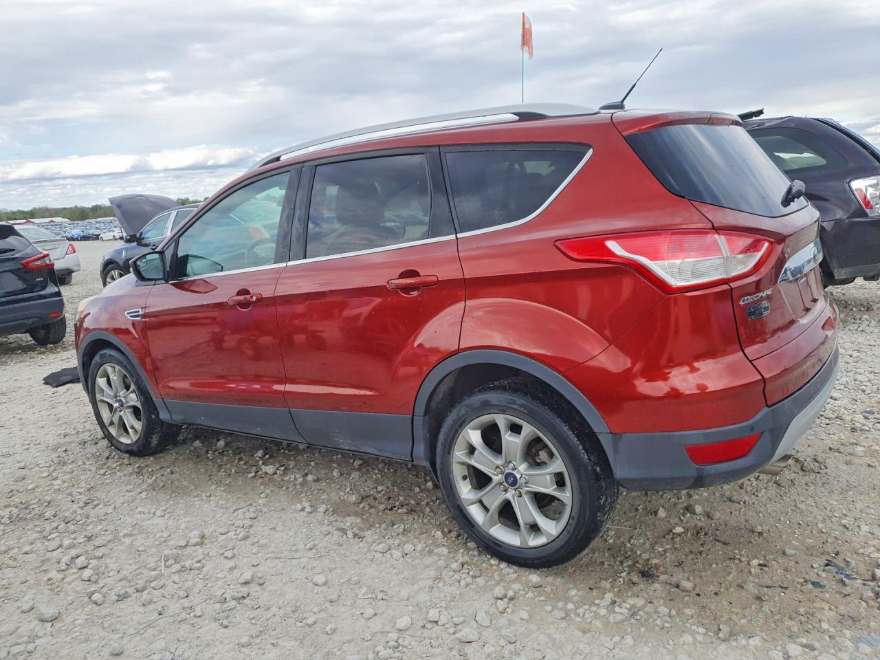2015 Ford Escape Titanium Коричневый vin: 1FMCU0JX7FUA98650