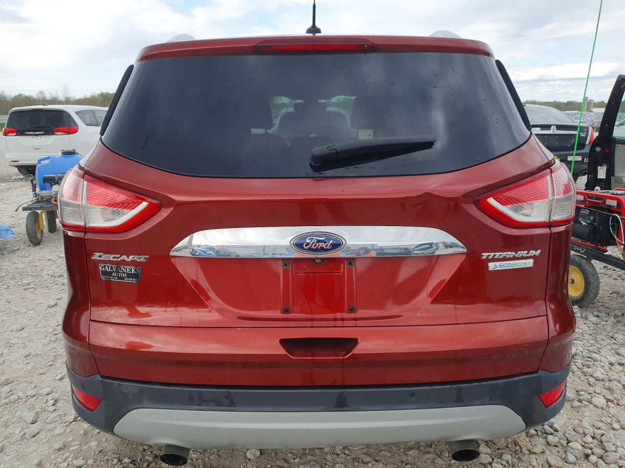 2015 Ford Escape Titanium Коричневый vin: 1FMCU0JX7FUA98650
