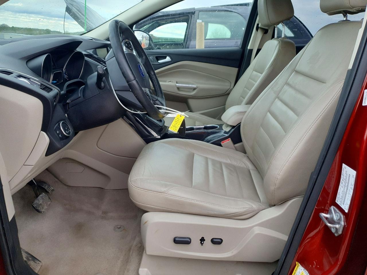 2015 Ford Escape Titanium Коричневый vin: 1FMCU0JX7FUA98650