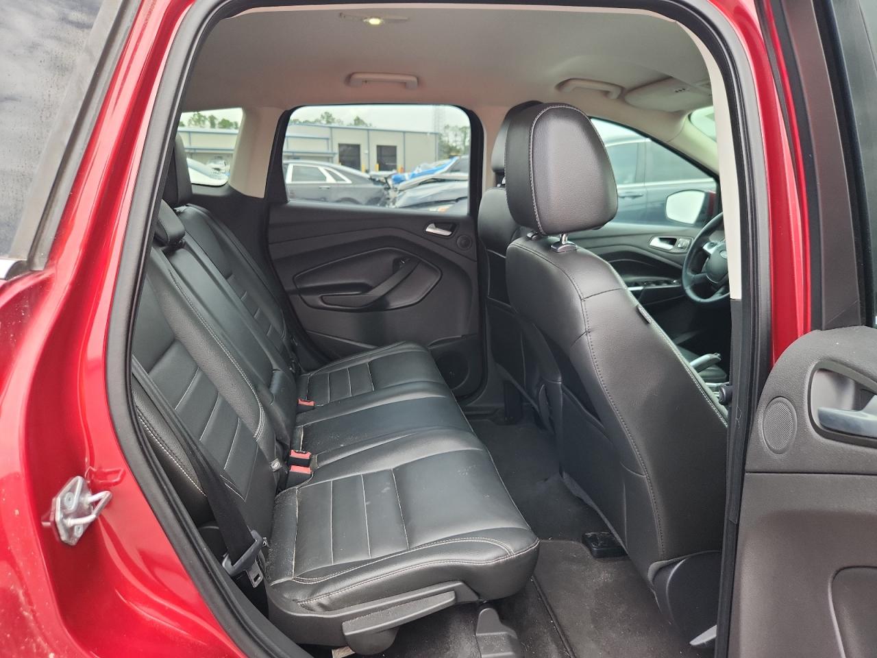 2015 Ford Escape Titanium Red vin: 1FMCU0JX7FUB16659