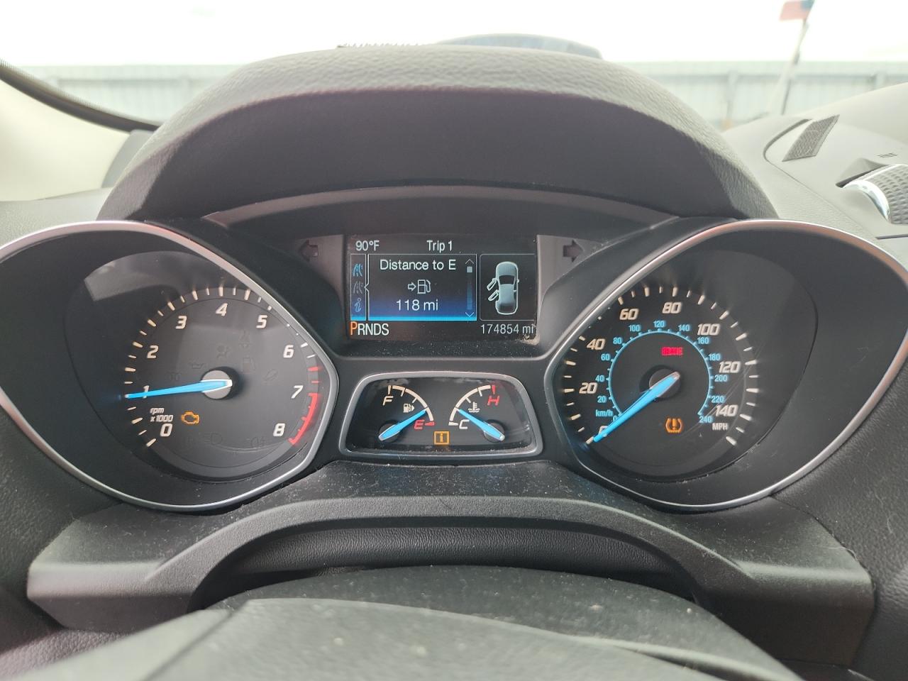 2015 Ford Escape Titanium Red vin: 1FMCU0JX7FUB16659