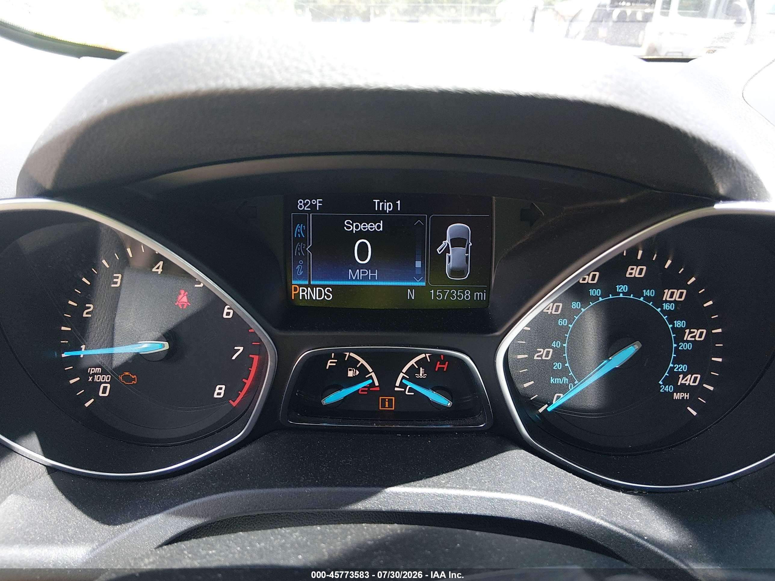 2014 Ford Escape Titanium White vin: 1FMCU0JX8EUC06773