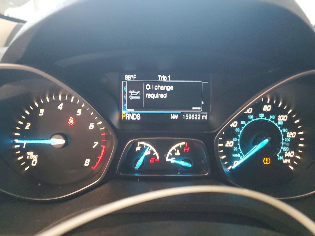 2015 Ford Escape Titanium Серый vin: 1FMCU0JX8FUB07095