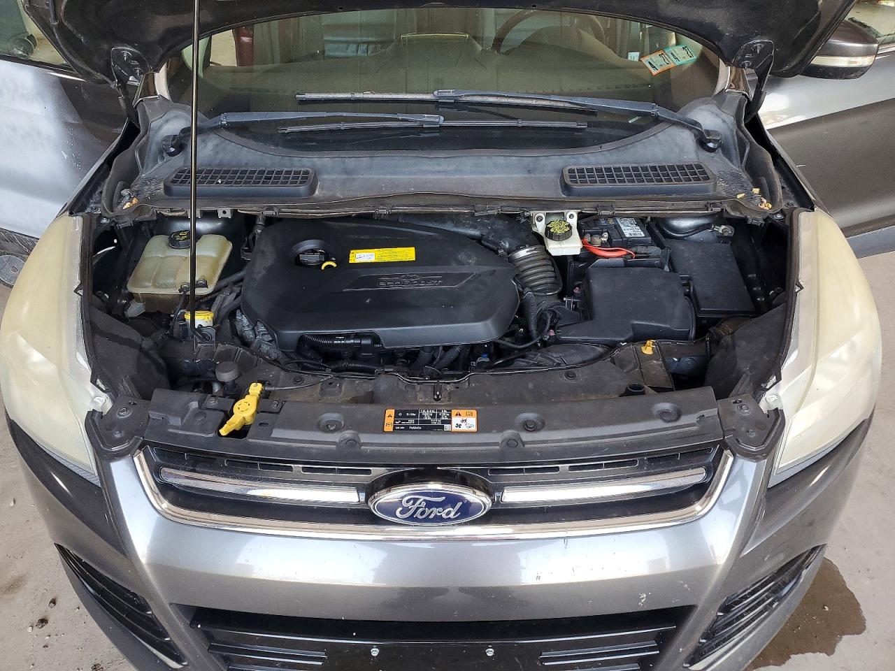 2015 Ford Escape Titanium Серый vin: 1FMCU0JX8FUB07095