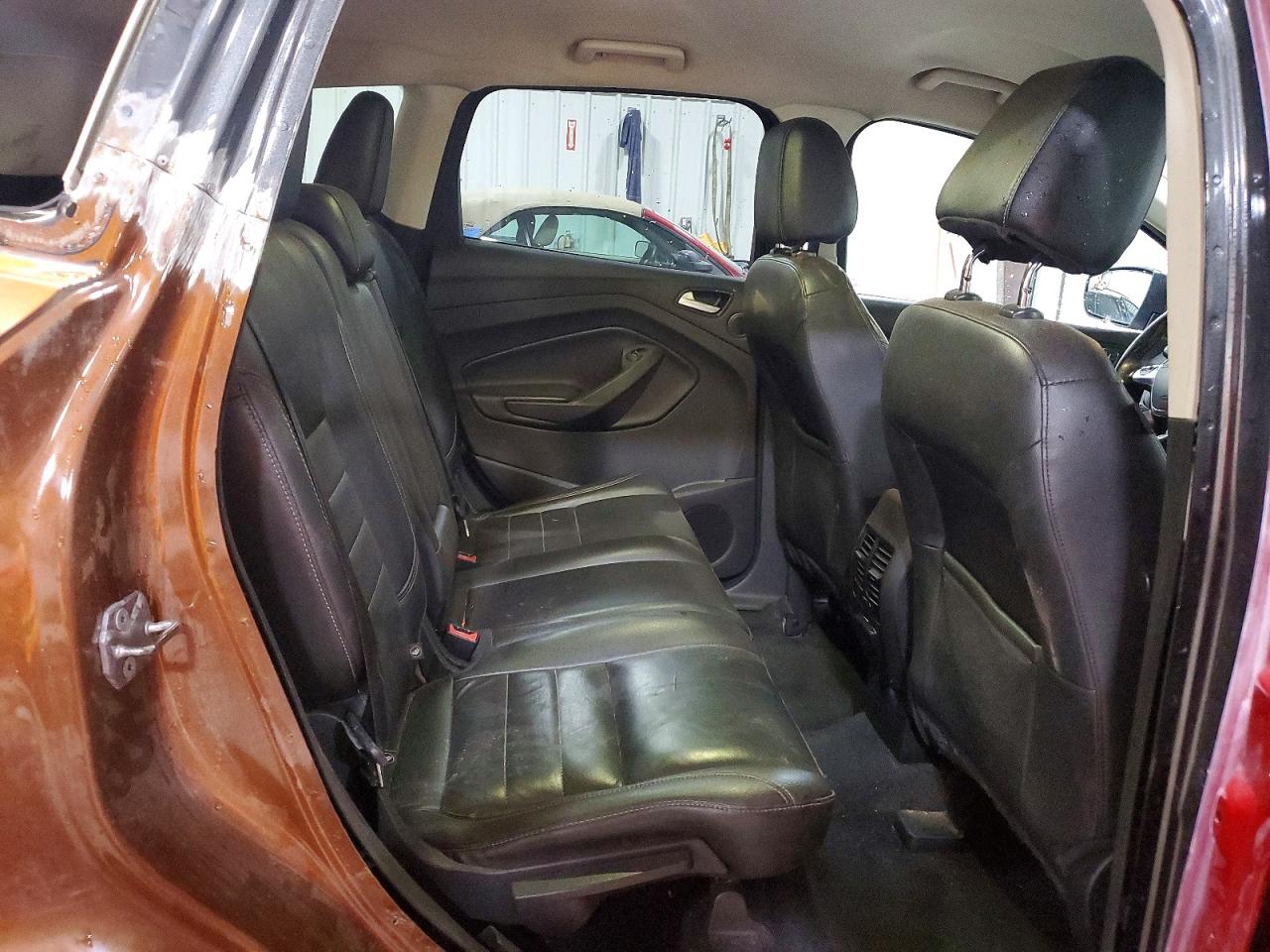 2015 Ford Escape Titanium Серый vin: 1FMCU0JX8FUB07095