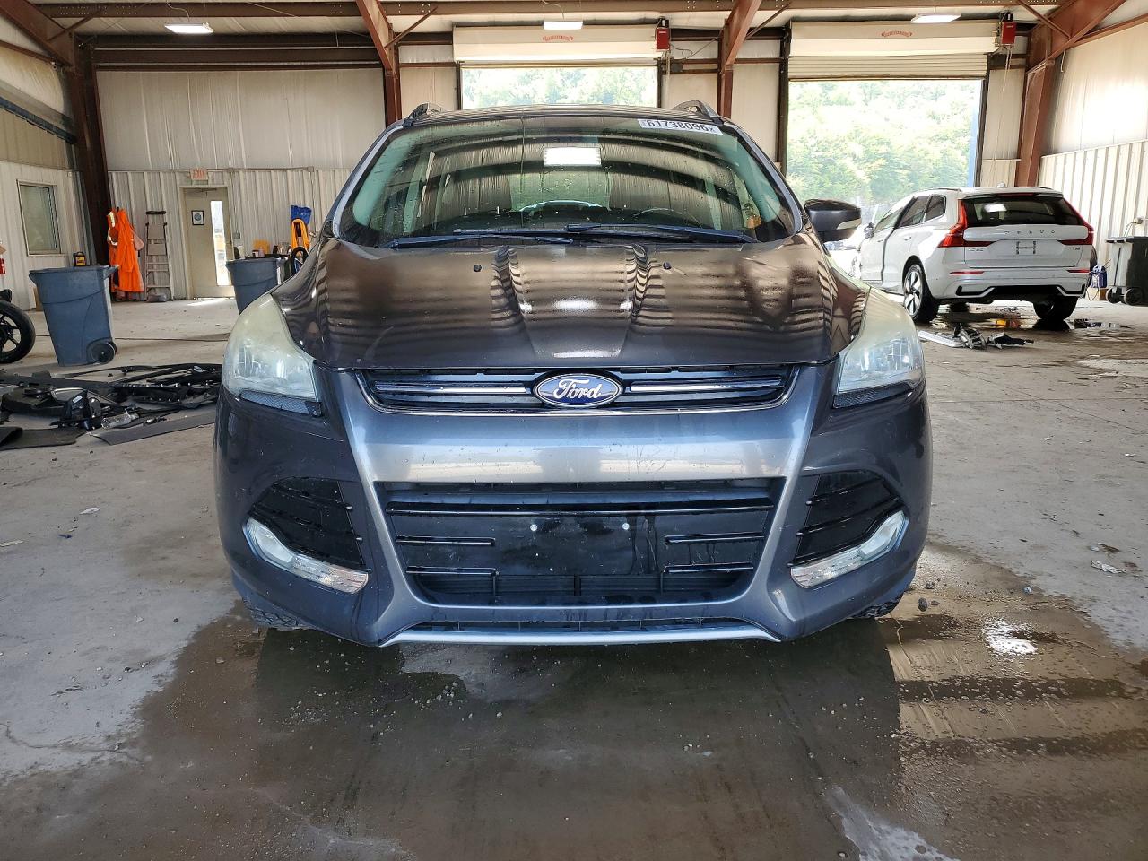 2015 Ford Escape Titanium Серый vin: 1FMCU0JX8FUB07095