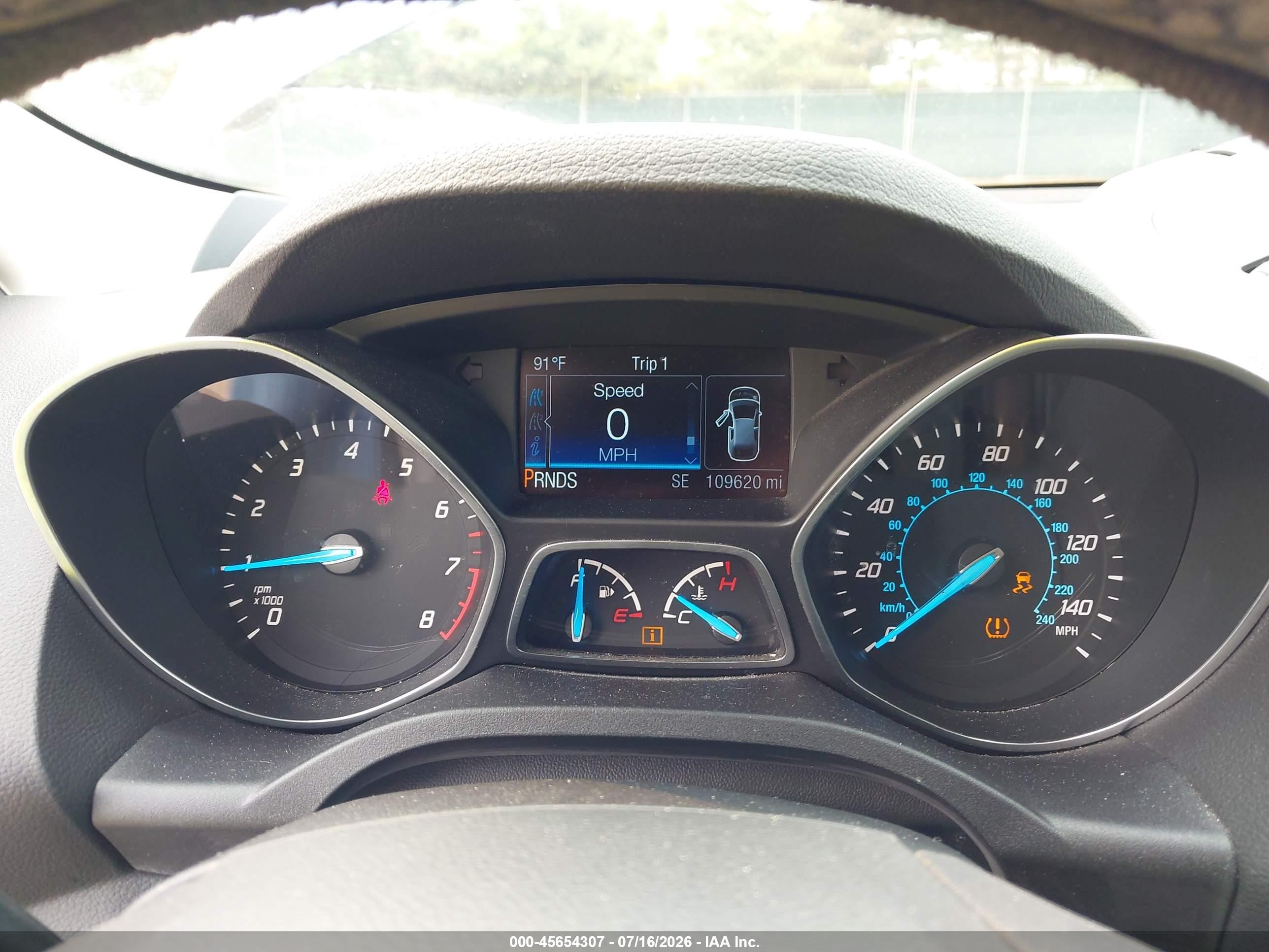 2015 Ford Escape Titanium Синий vin: 1FMCU0JX8FUB80239