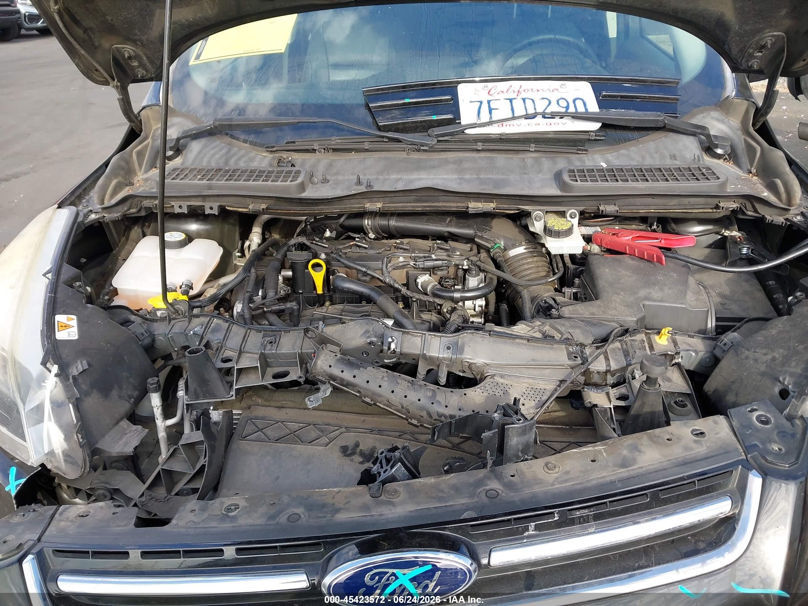 2014 Ford Escape Titanium Black vin: 1FMCU0JX9EUD72543