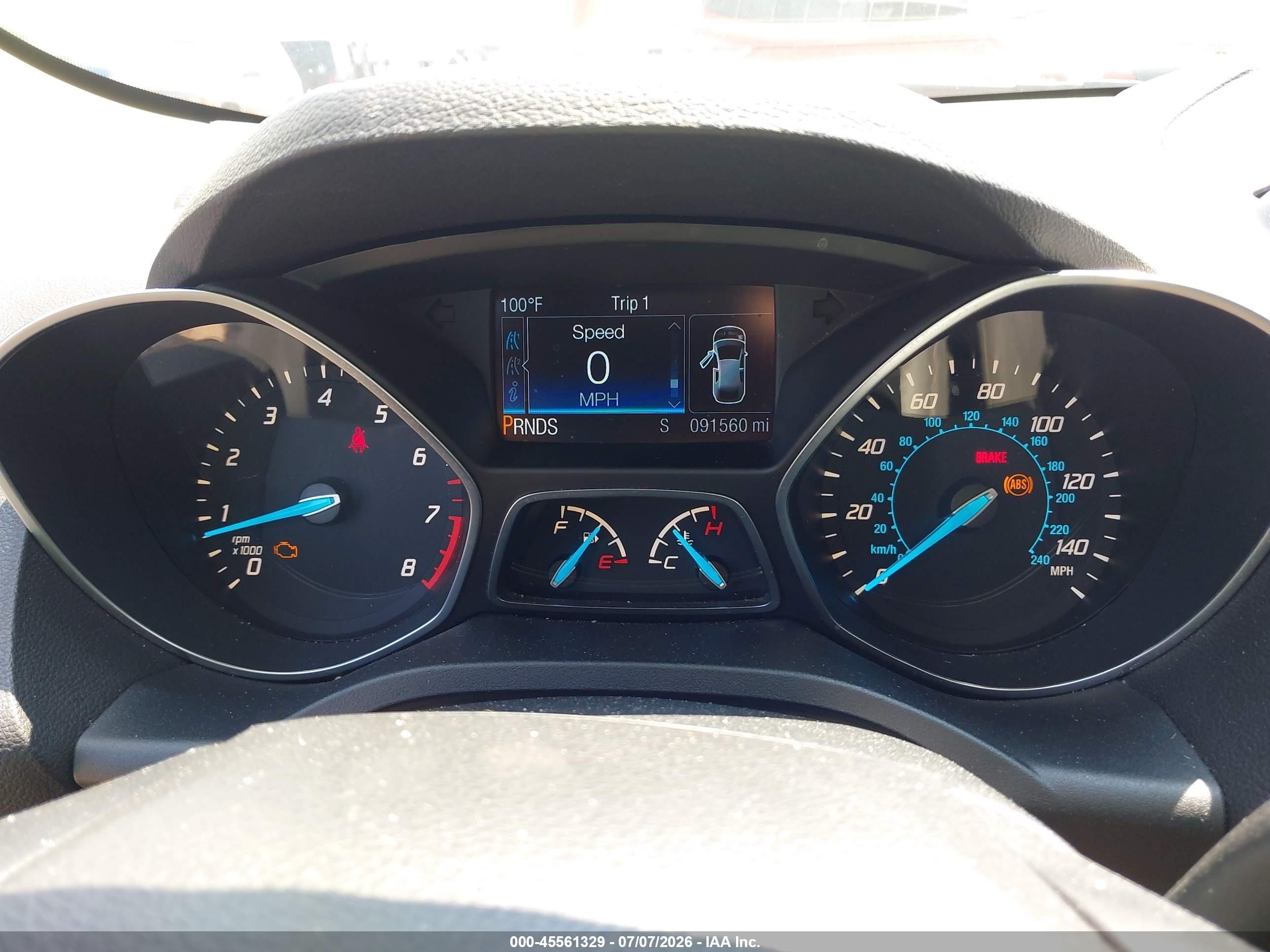 2014 Ford Escape Titanium Silver vin: 1FMCU0JX9EUE37729
