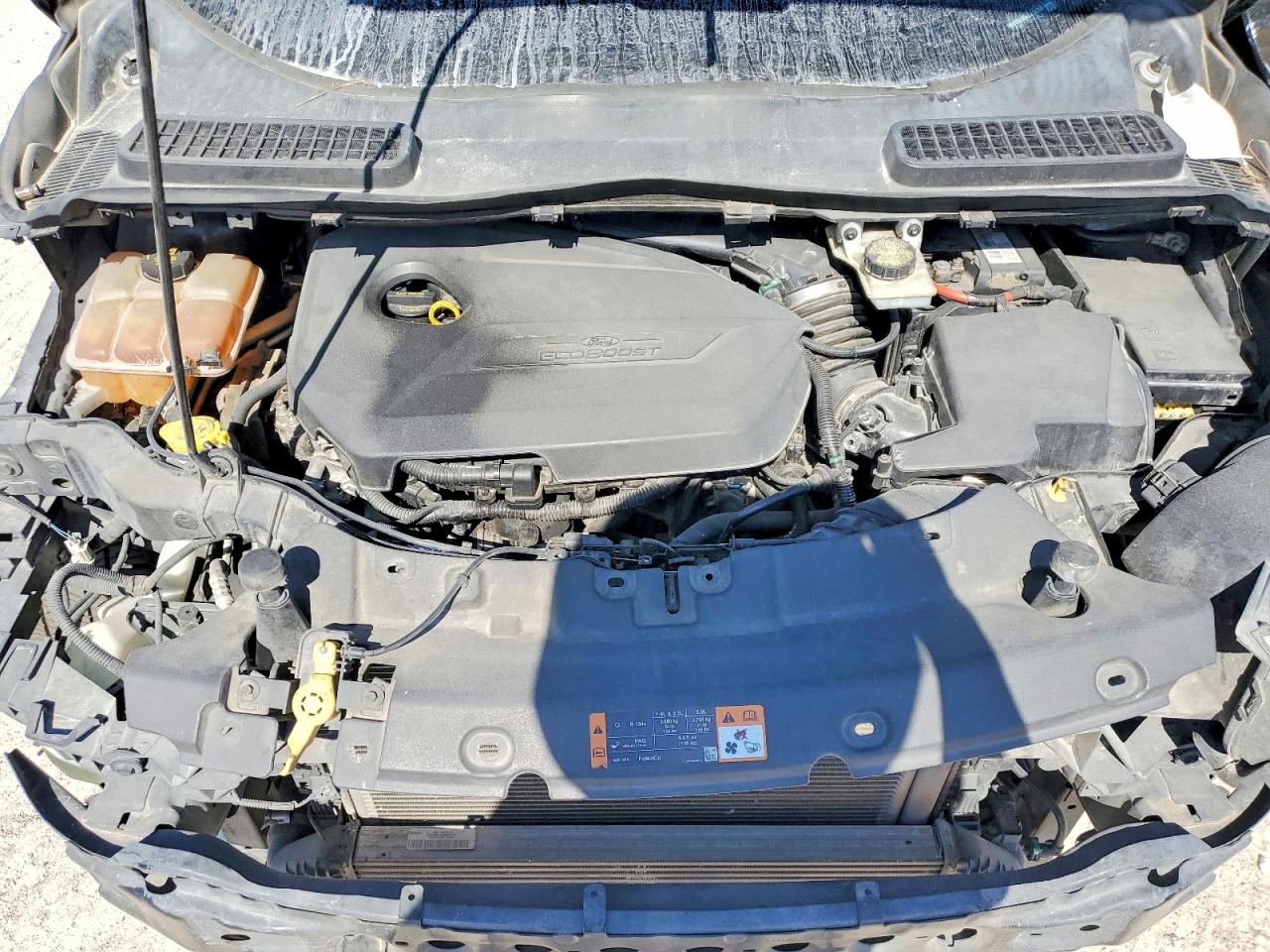 2015 Ford Escape Titanium Черный vin: 1FMCU0JX9FUA24744