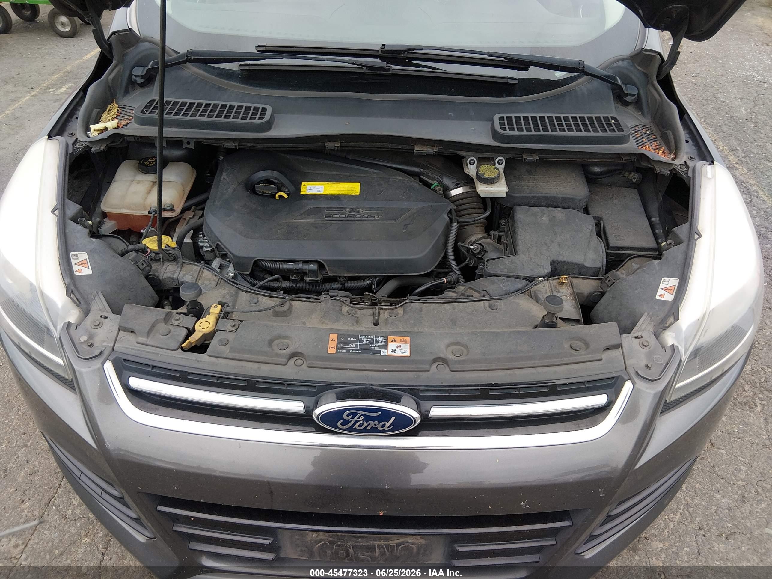 2015 Ford Escape Titanium Gray vin: 1FMCU0JX9FUC05665