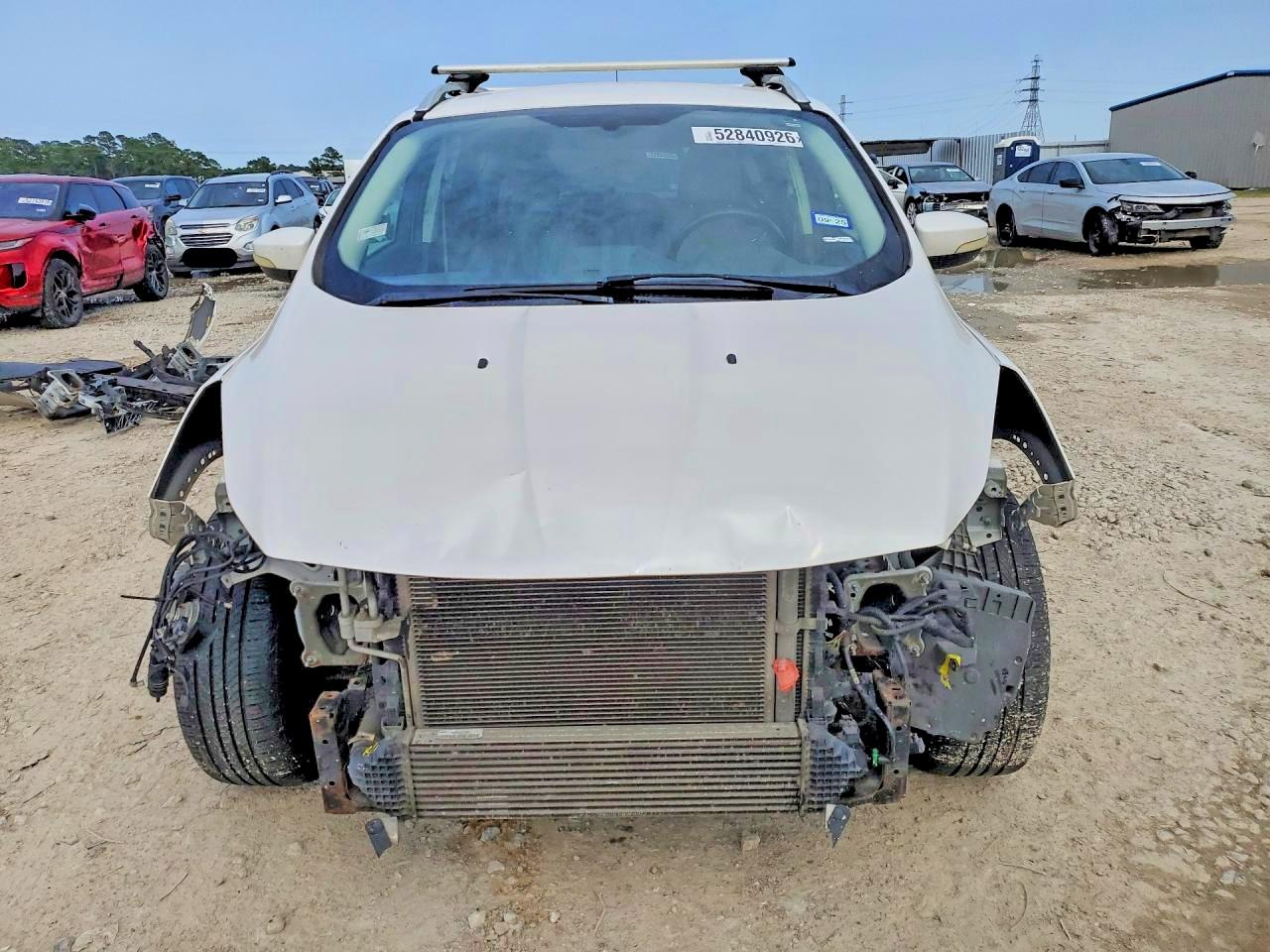 2014 Ford Escape Se Sport White vin: 1FMCU0JXXEUA11239