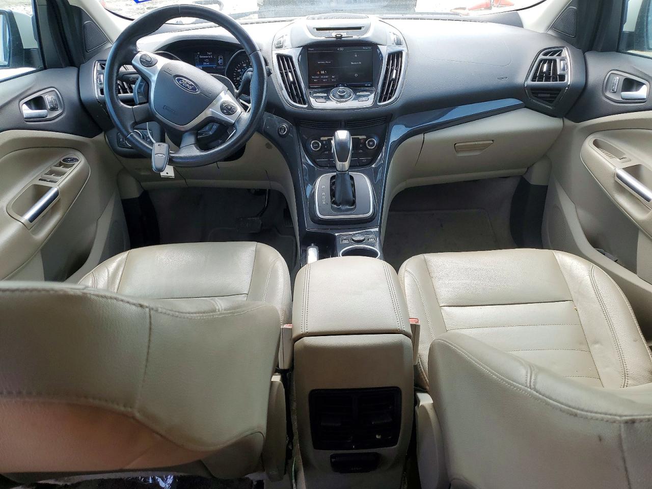 2014 Ford Escape Se Sport White vin: 1FMCU0JXXEUA11239