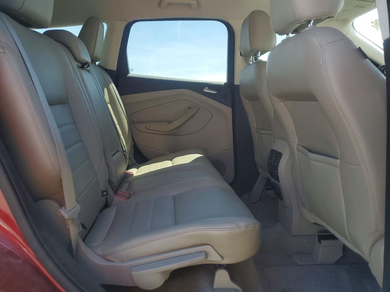 2014 Ford Escape Titanium Red vin: 1FMCU0JXXEUB09025