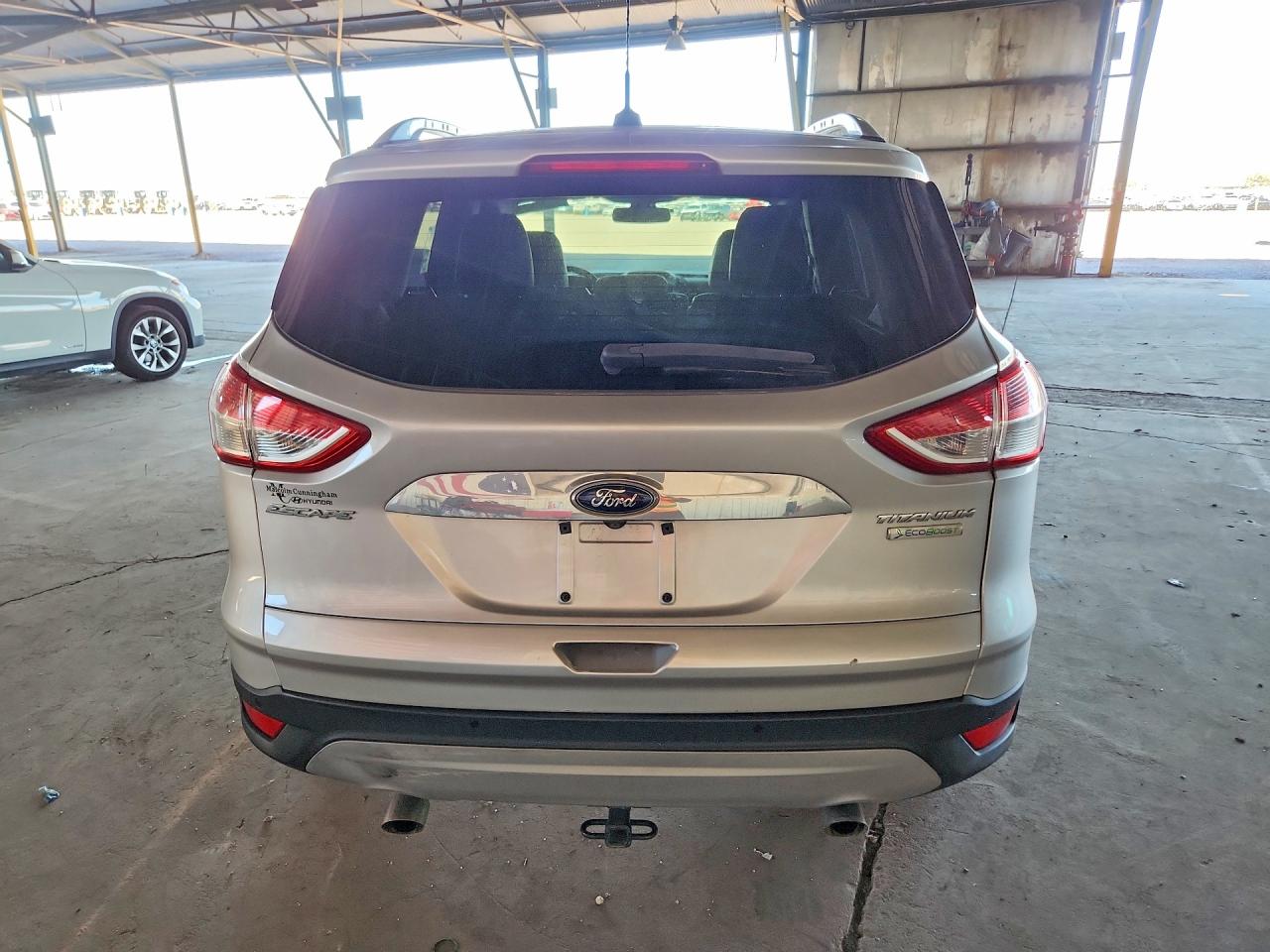 2015 Ford Escape Titanium Silver vin: 1FMCU0JXXFUB36064