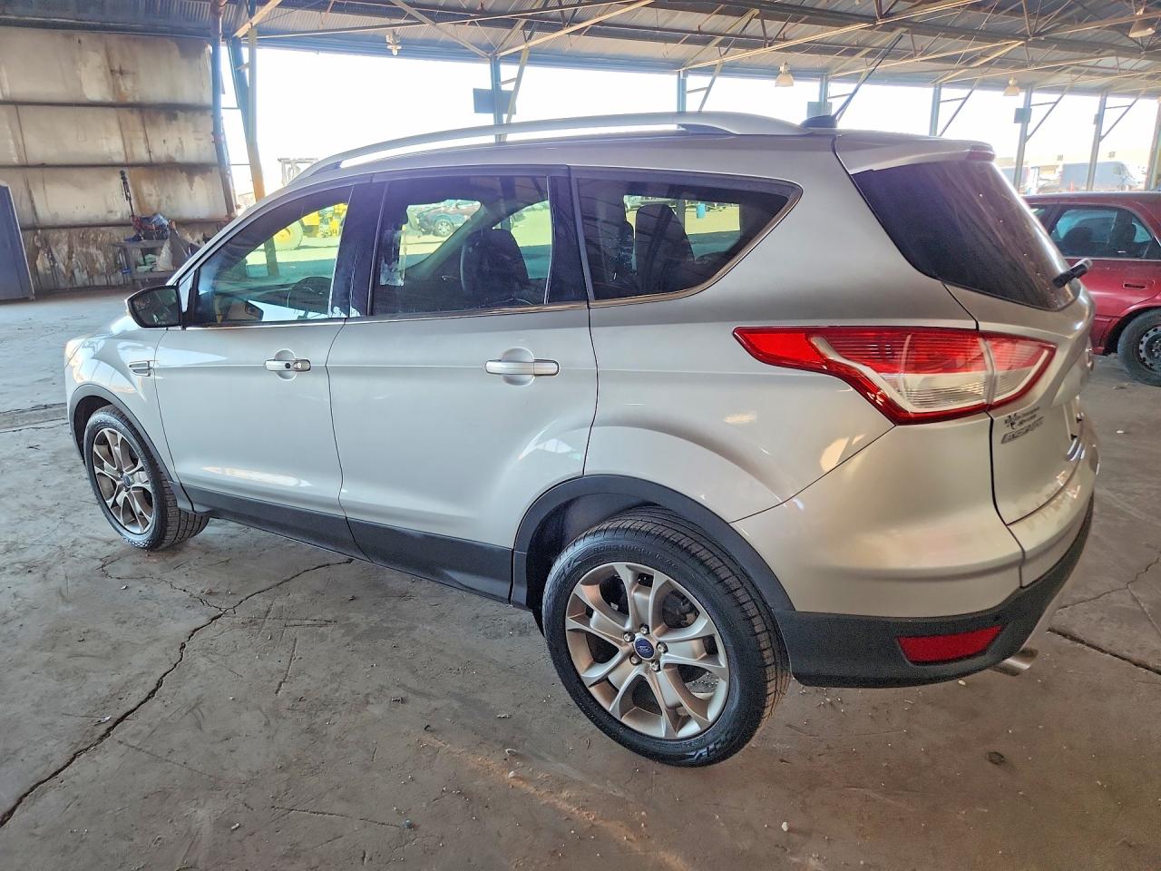 2015 Ford Escape Titanium Silver vin: 1FMCU0JXXFUB36064