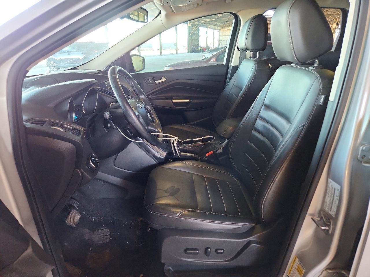 2015 Ford Escape Titanium Silver vin: 1FMCU0JXXFUB36064