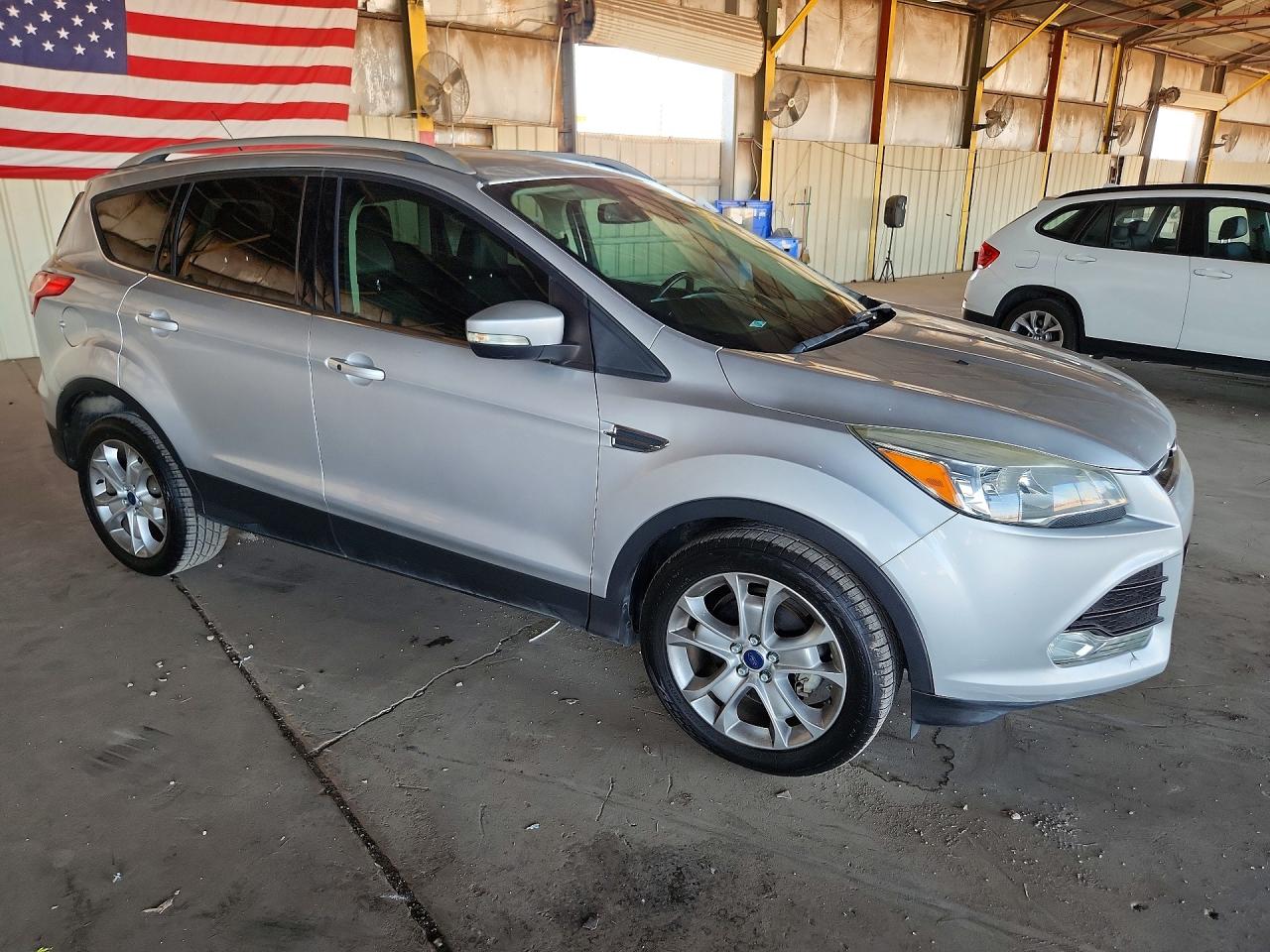 2015 Ford Escape Titanium Silver vin: 1FMCU0JXXFUB36064