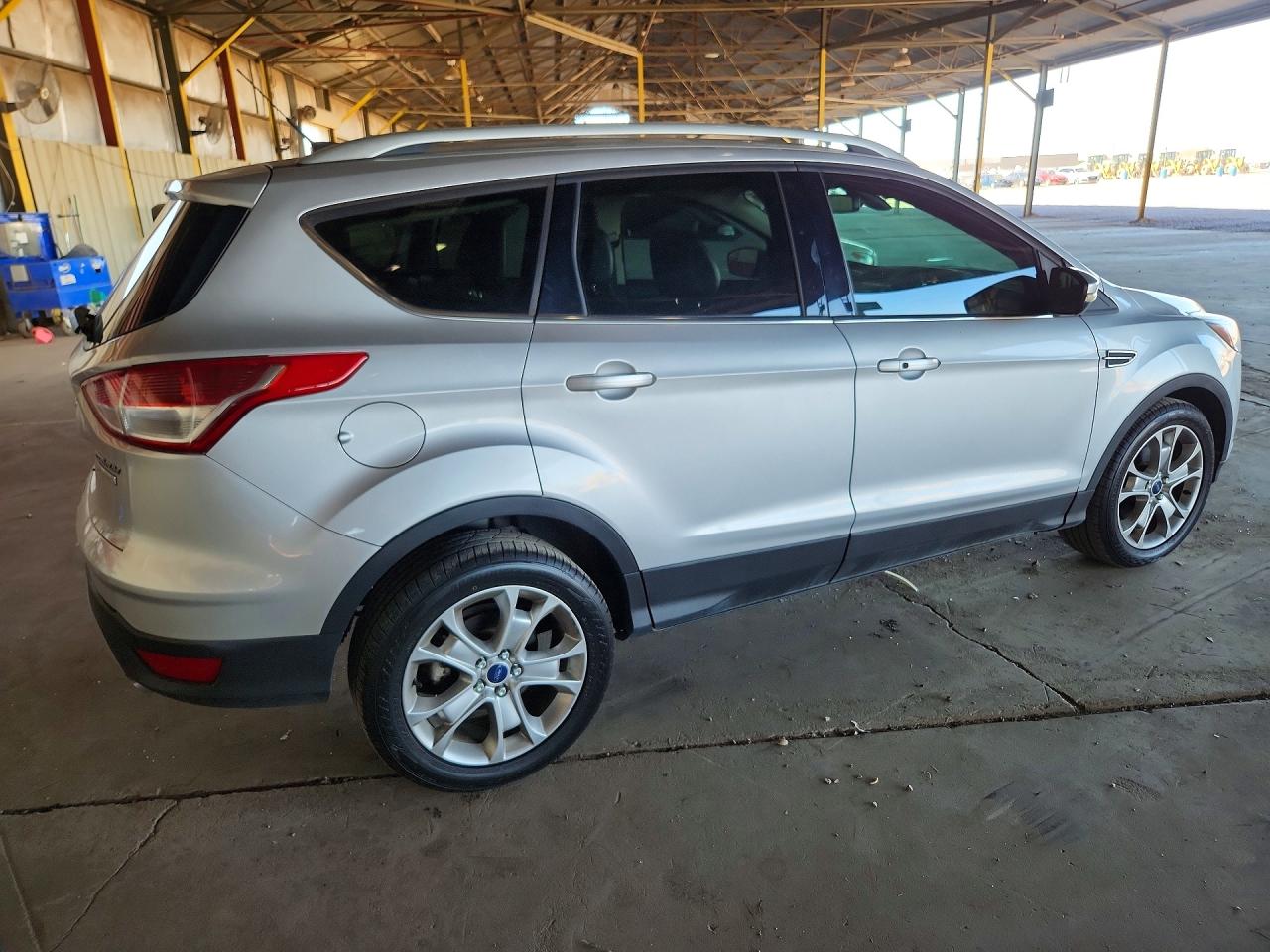 2015 Ford Escape Titanium Silver vin: 1FMCU0JXXFUB36064