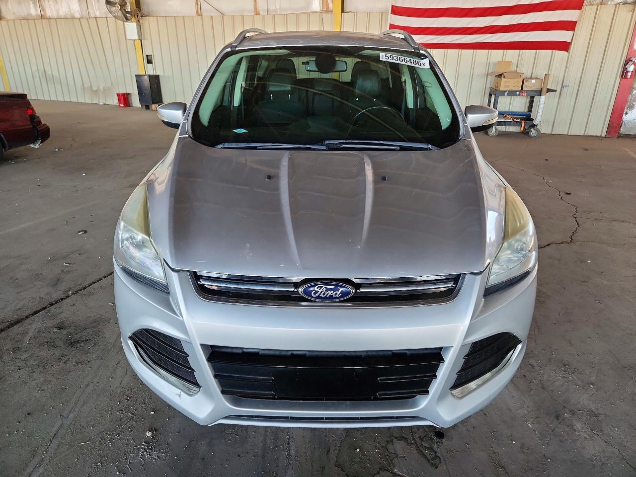 2015 Ford Escape Titanium Silver vin: 1FMCU0JXXFUB36064
