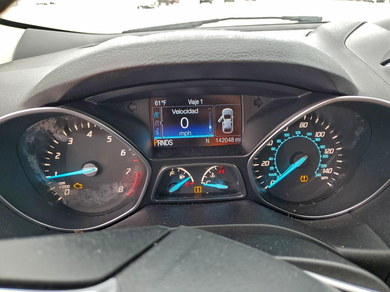 2015 Ford Escape Titanium Белый vin: 1FMCU0JXXFUC04184