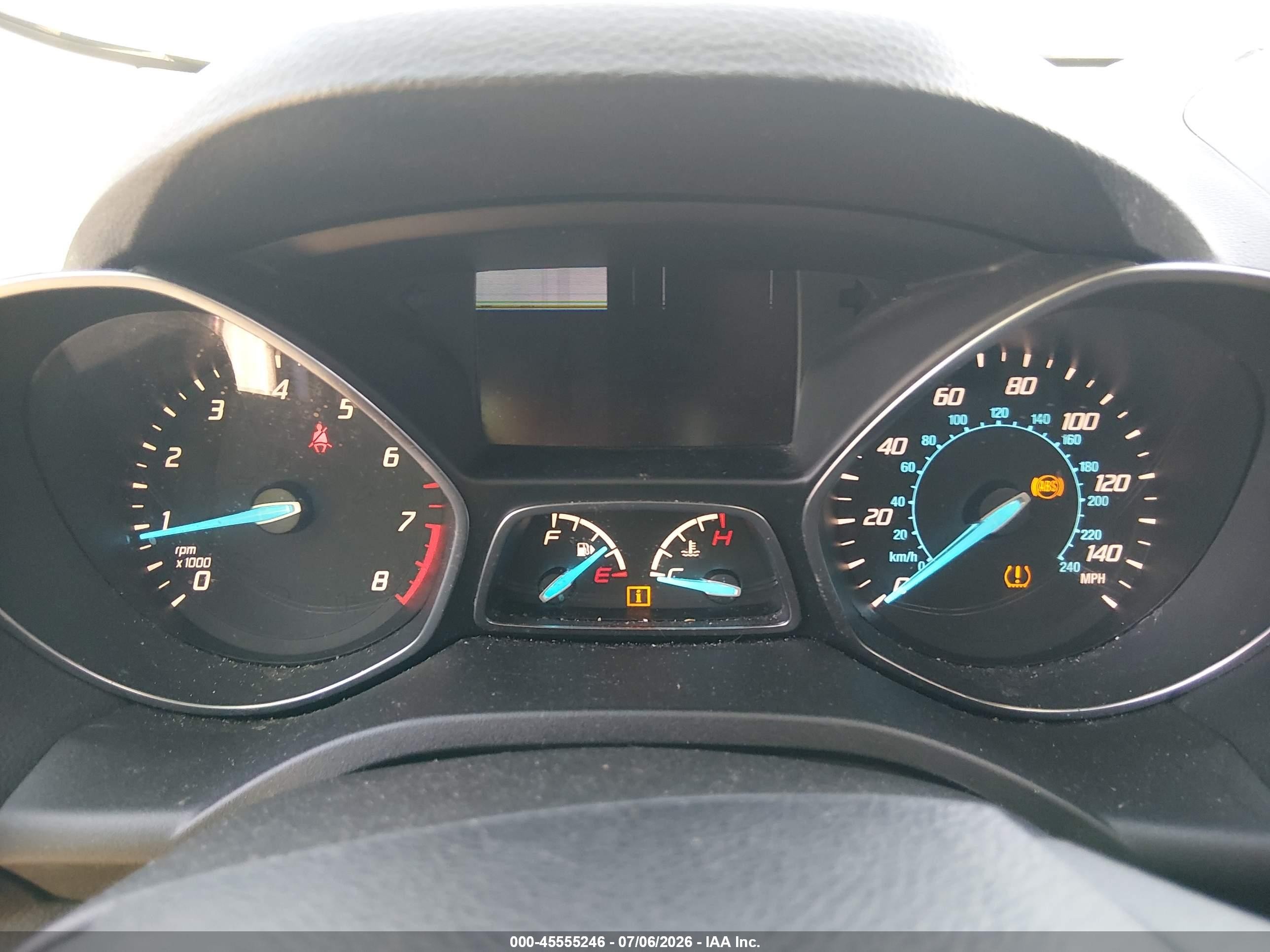2015 Ford Escape Titanium Черный vin: 1FMCU0JXXFUC87356