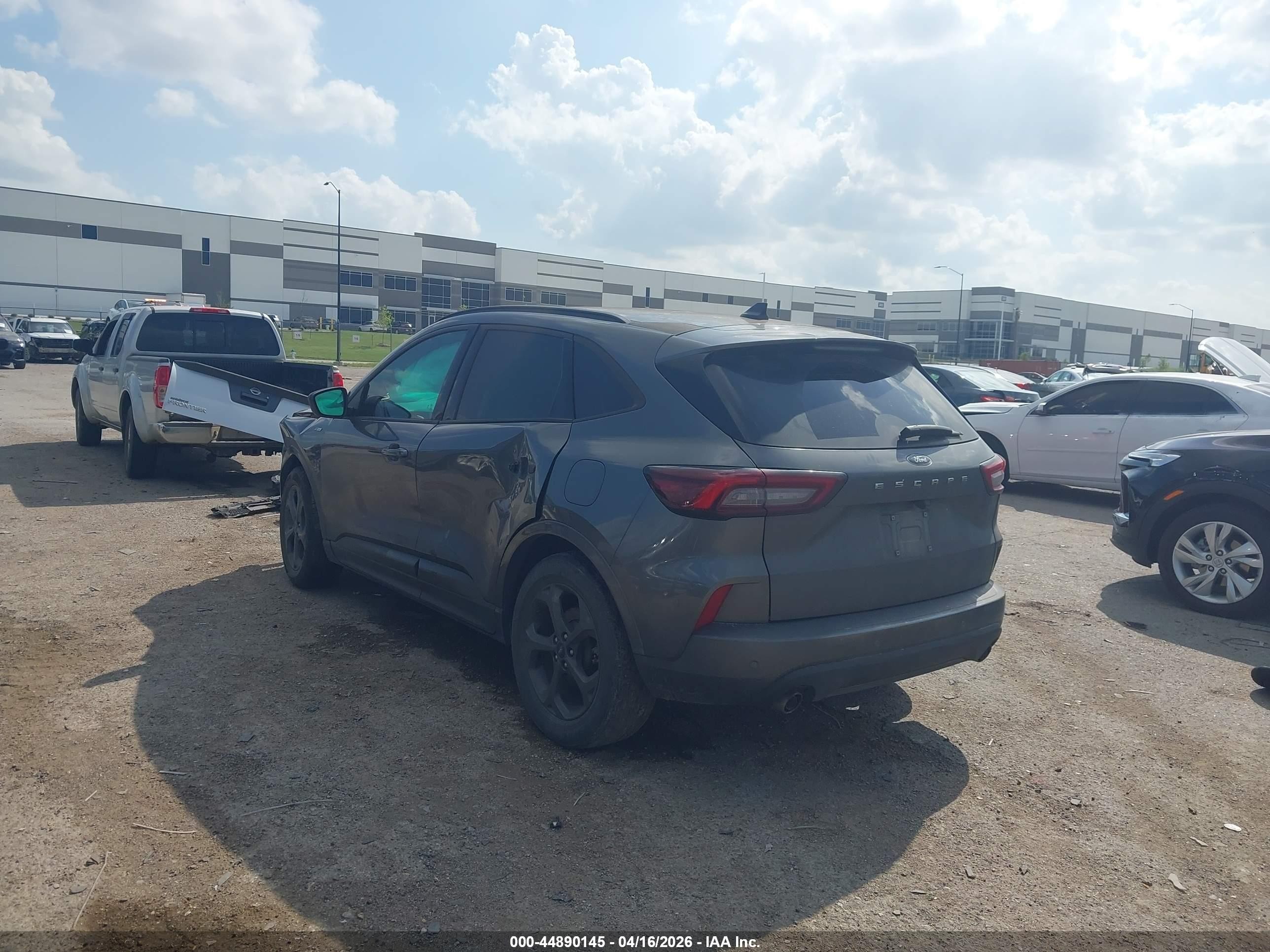 2023 Ford Escape St-line Gray vin: 1FMCU0MN1PUA02832