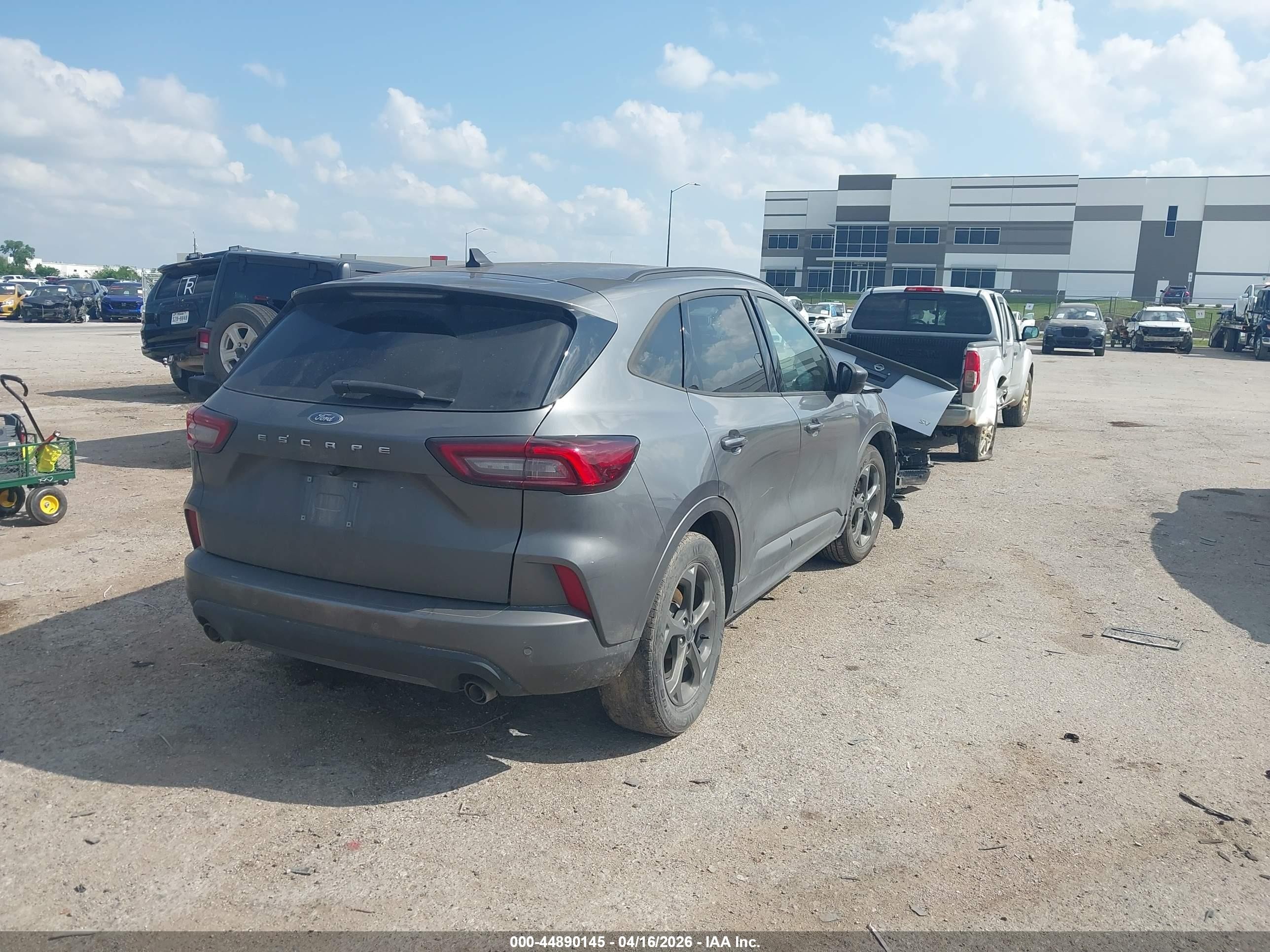 2023 Ford Escape St-line Gray vin: 1FMCU0MN1PUA02832