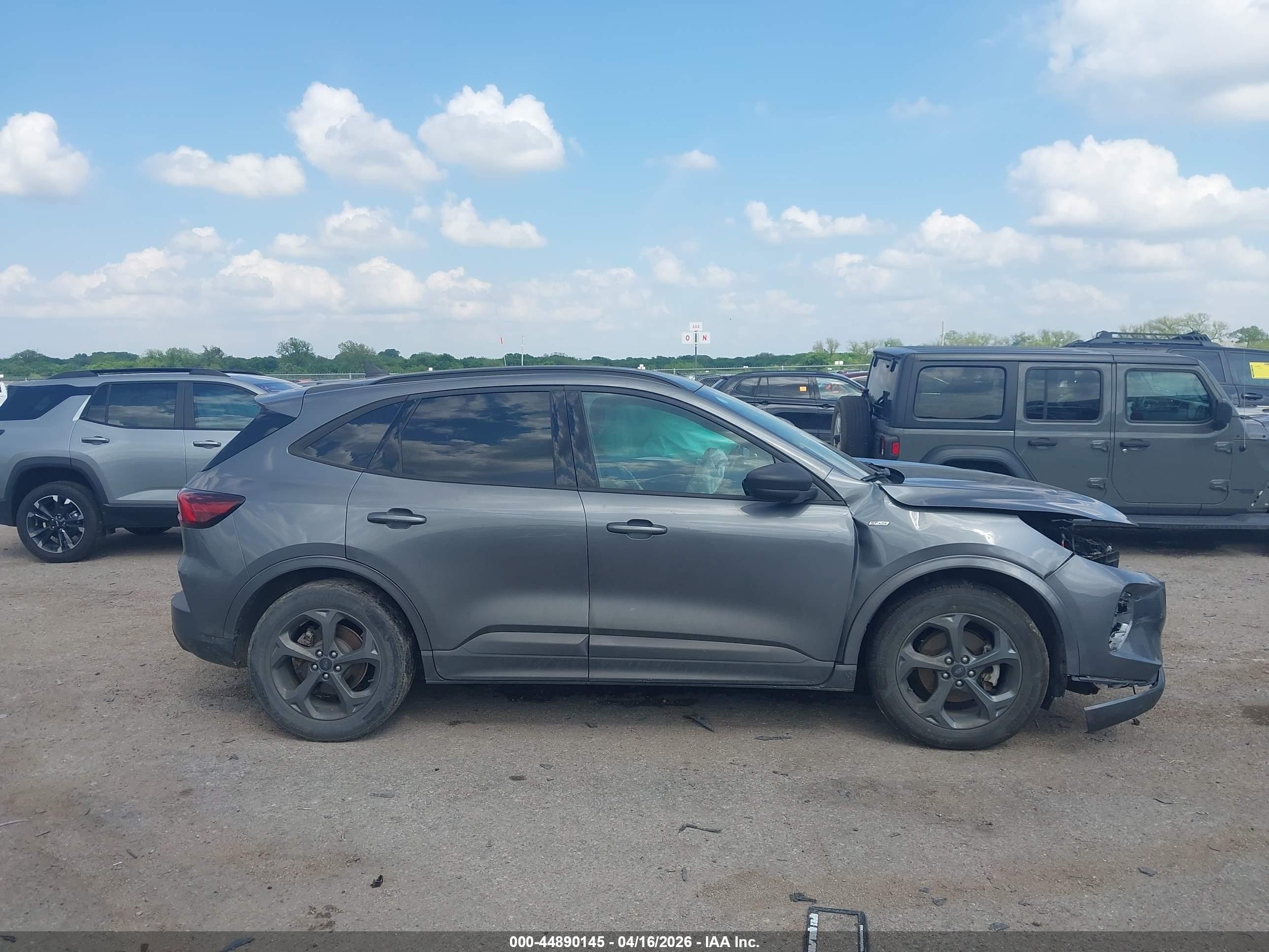 2023 Ford Escape St-line Gray vin: 1FMCU0MN1PUA02832