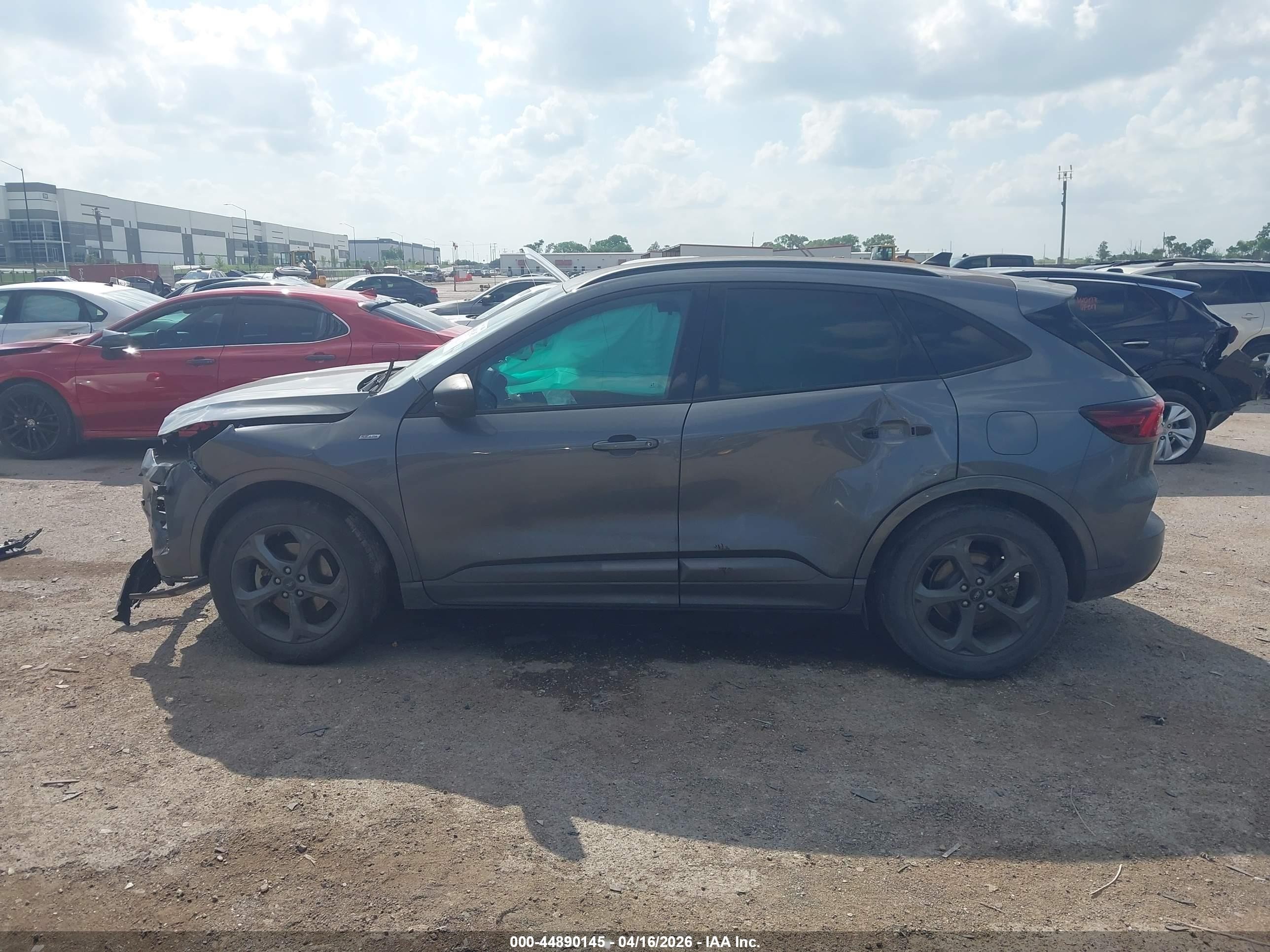 2023 Ford Escape St-line Gray vin: 1FMCU0MN1PUA02832
