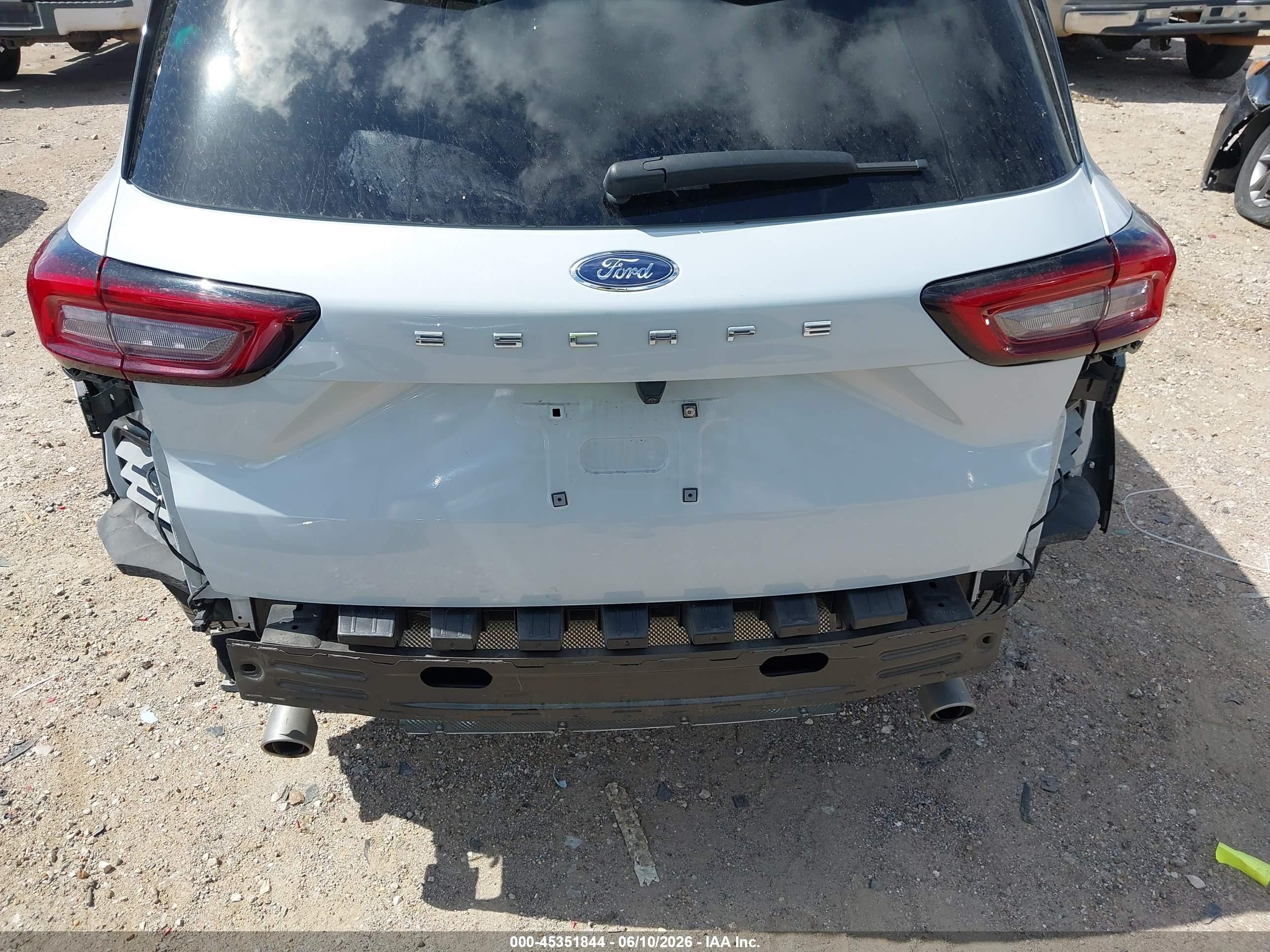 2025 Ford Escape St-line White vin: 1FMCU0MN3SUB23161