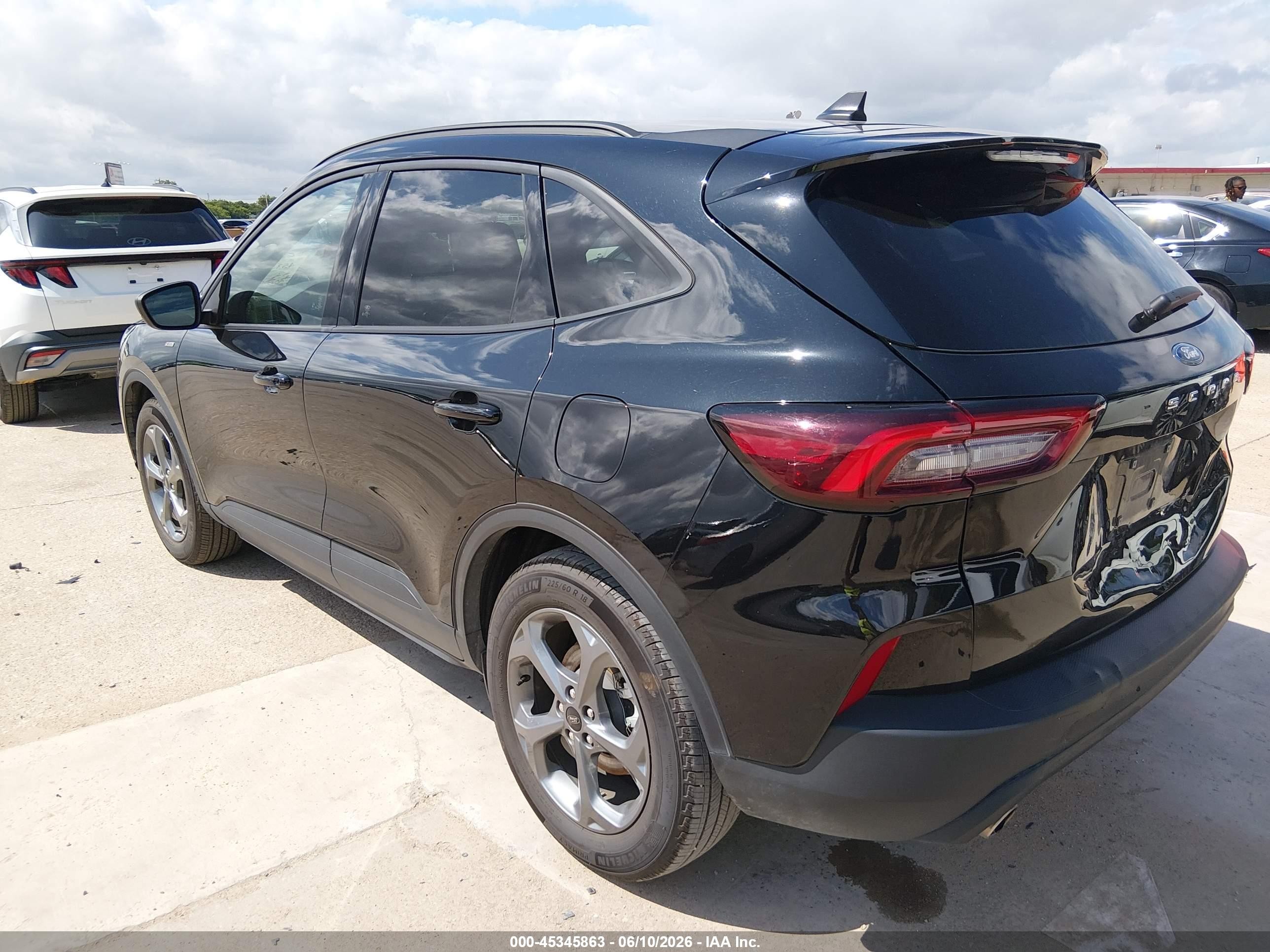 2025 Ford Escape St-line Black vin: 1FMCU0MN5SUB23730