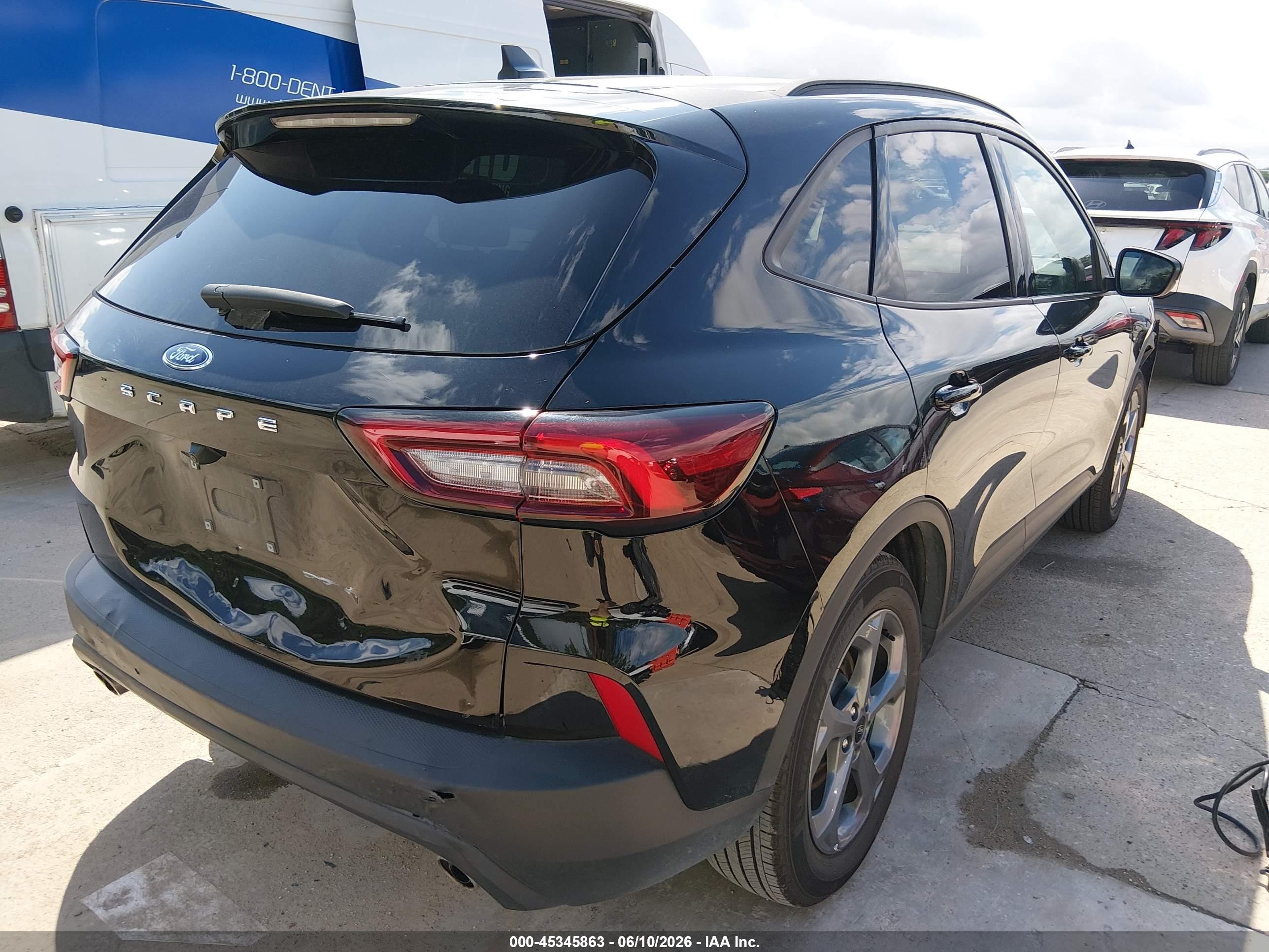 2025 Ford Escape St-line Black vin: 1FMCU0MN5SUB23730