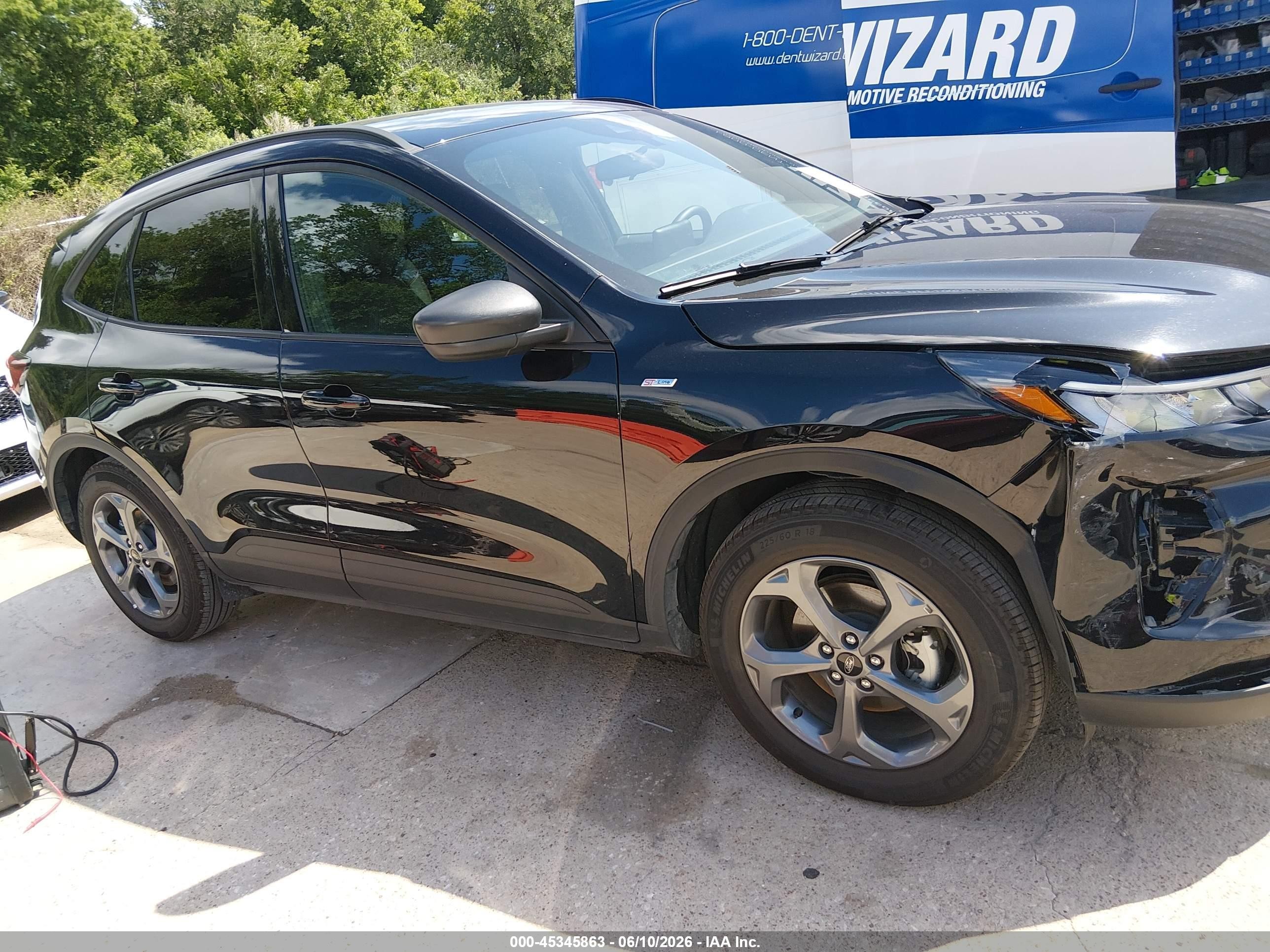 2025 Ford Escape St-line Black vin: 1FMCU0MN5SUB23730