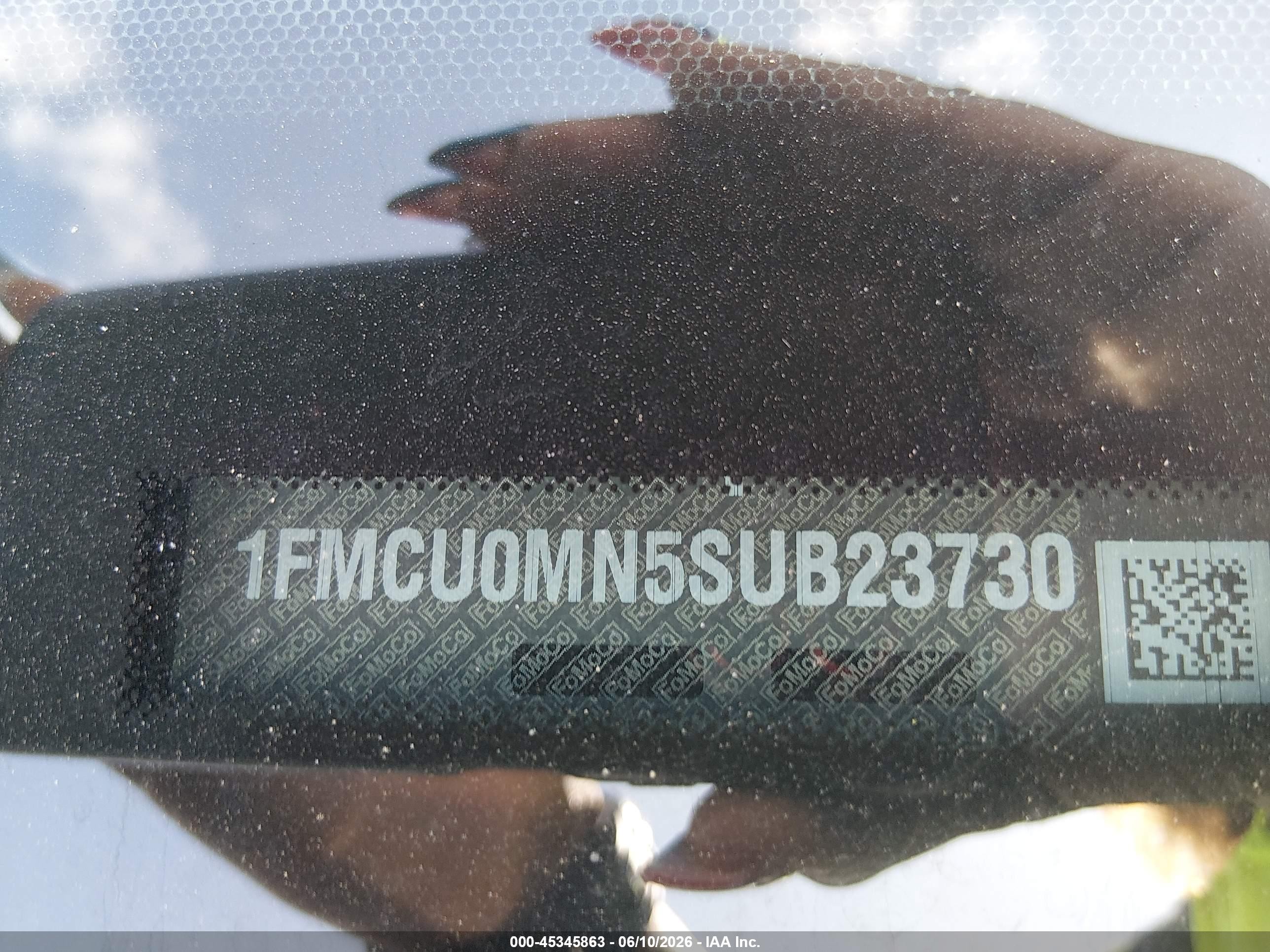 2025 Ford Escape St-line Black vin: 1FMCU0MN5SUB23730