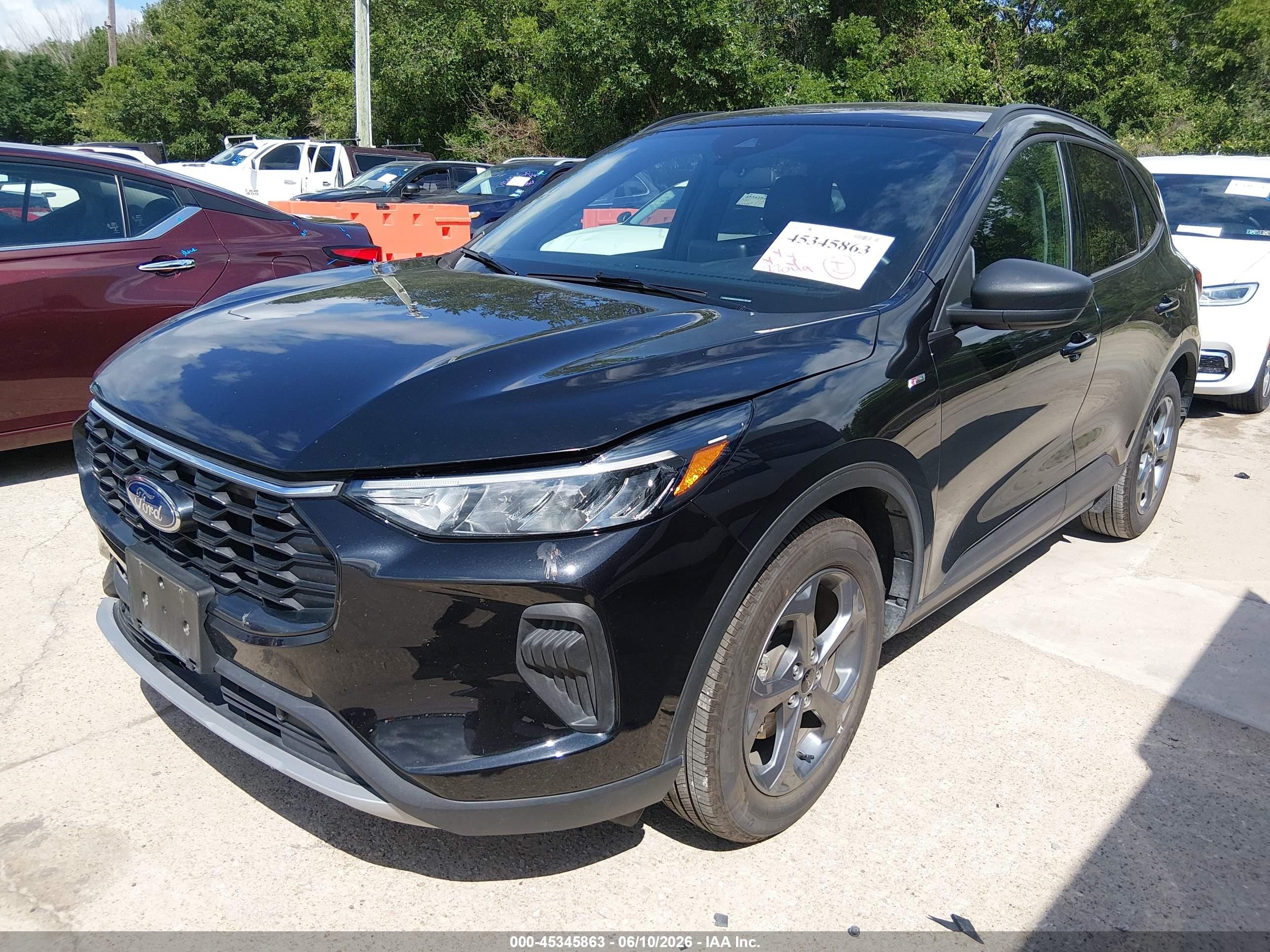 2025 Ford Escape St-line Black vin: 1FMCU0MN5SUB23730