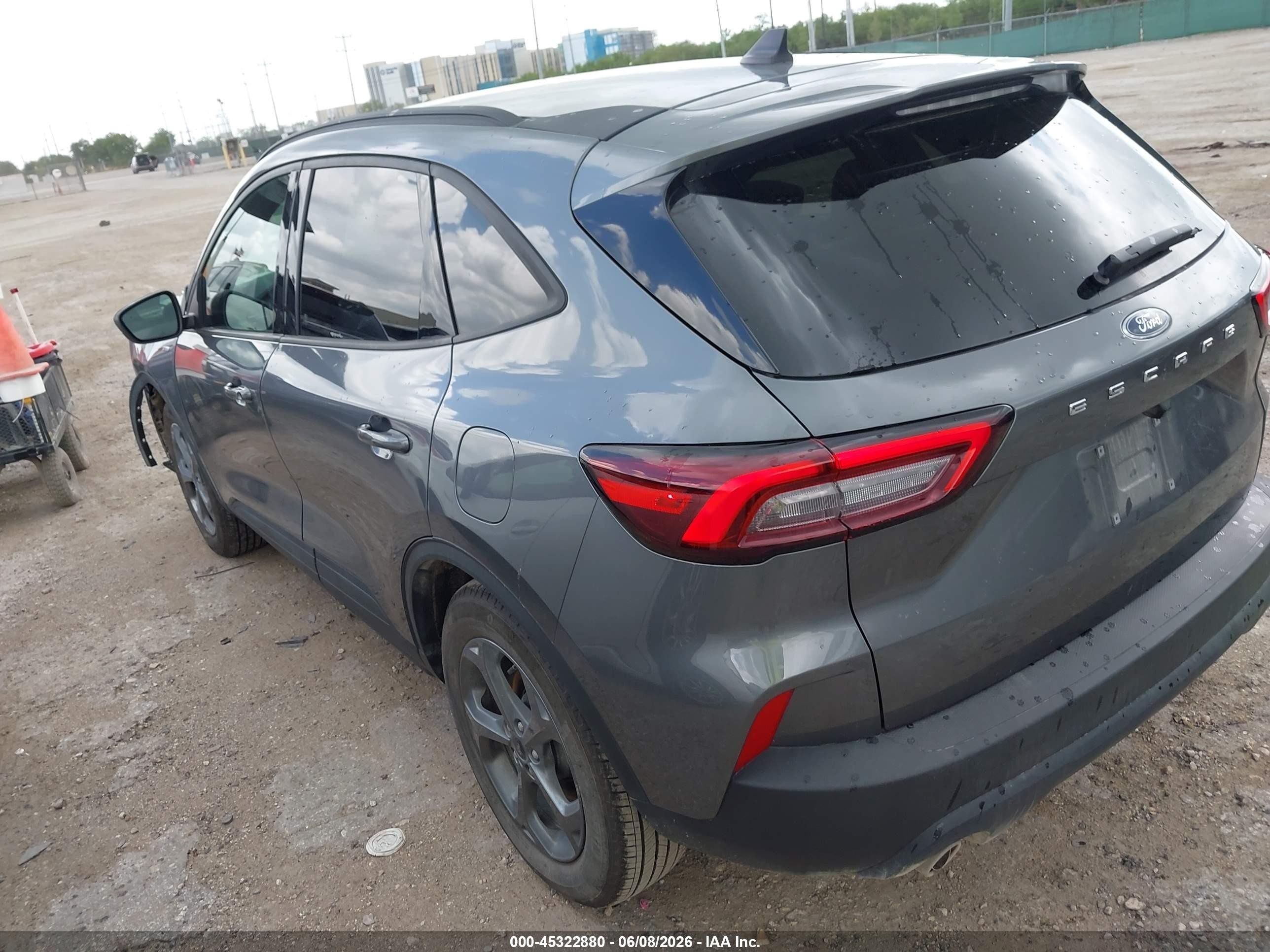 2025 Ford Escape St-line Gray vin: 1FMCU0MN6SUB42738