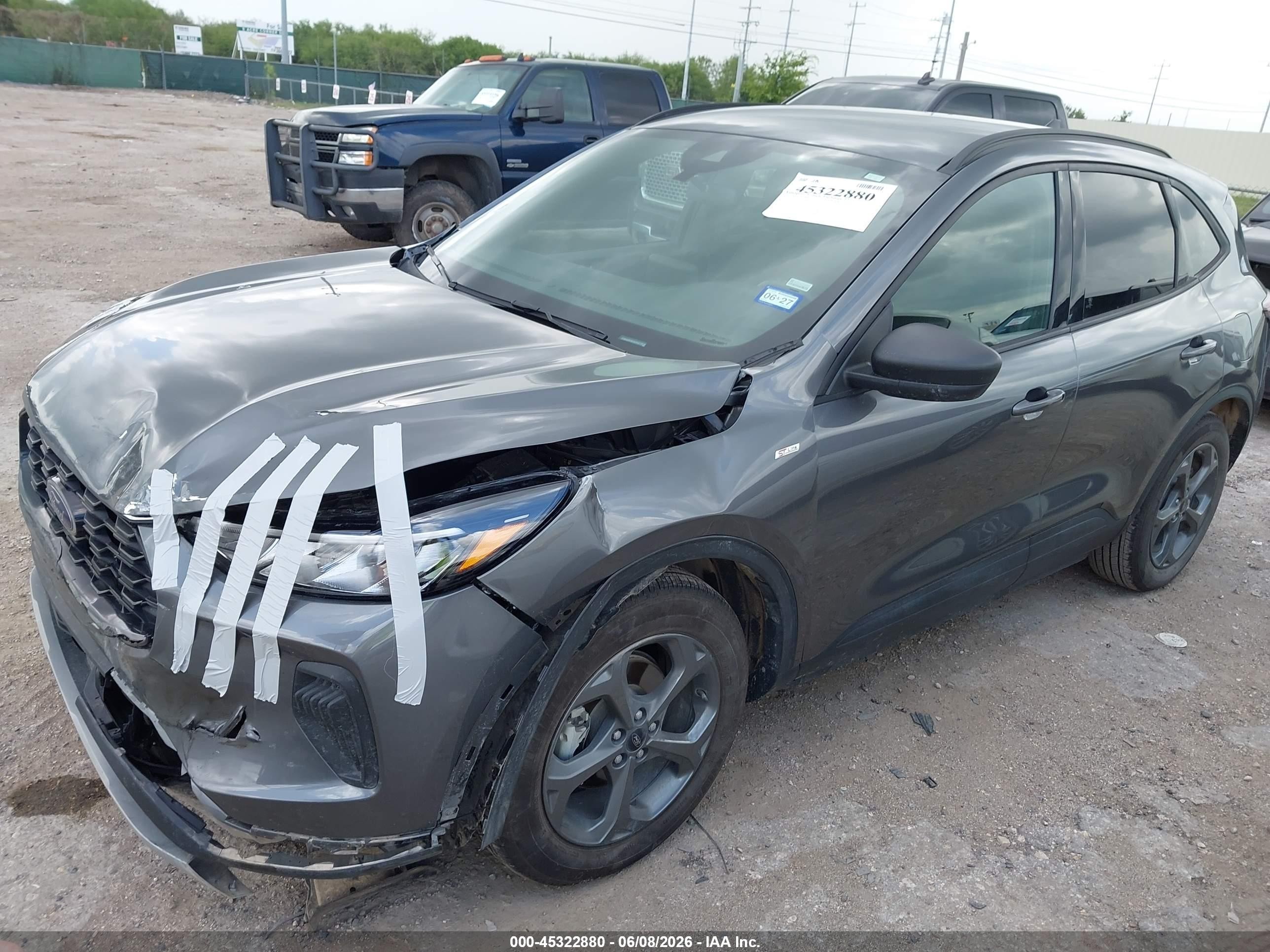 2025 Ford Escape St-line Gray vin: 1FMCU0MN6SUB42738
