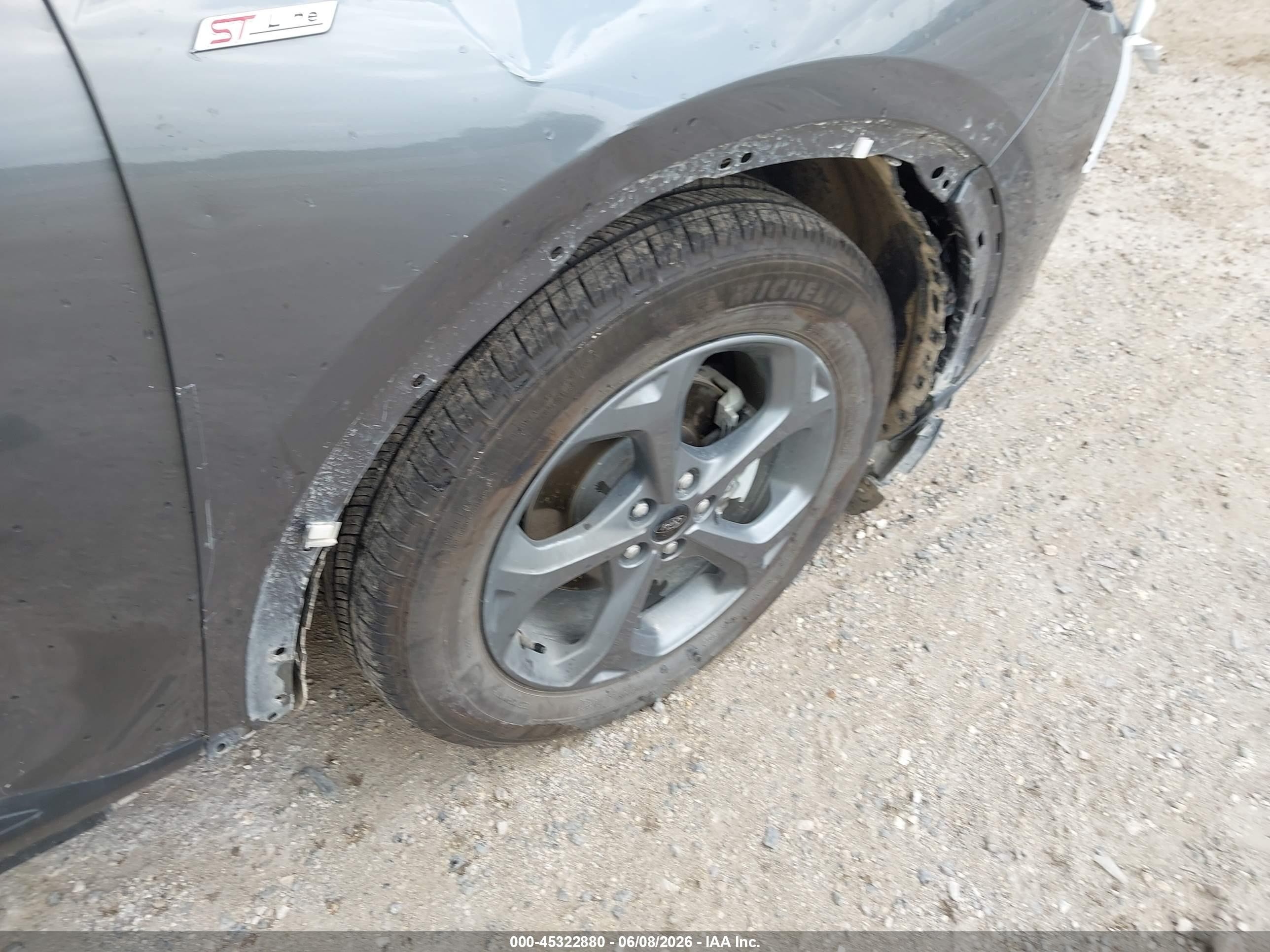 2025 Ford Escape St-line Gray vin: 1FMCU0MN6SUB42738