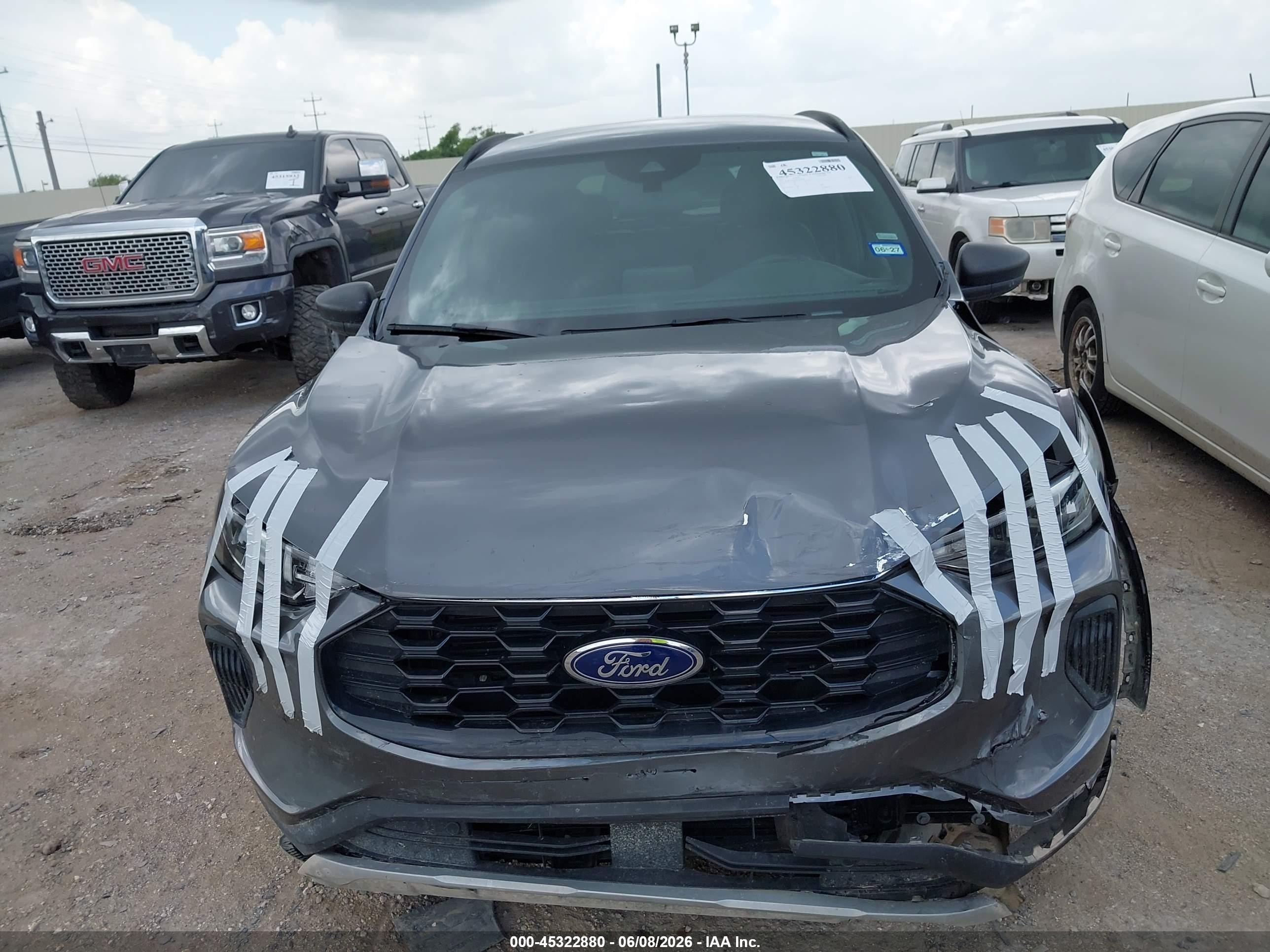 2025 Ford Escape St-line Gray vin: 1FMCU0MN6SUB42738