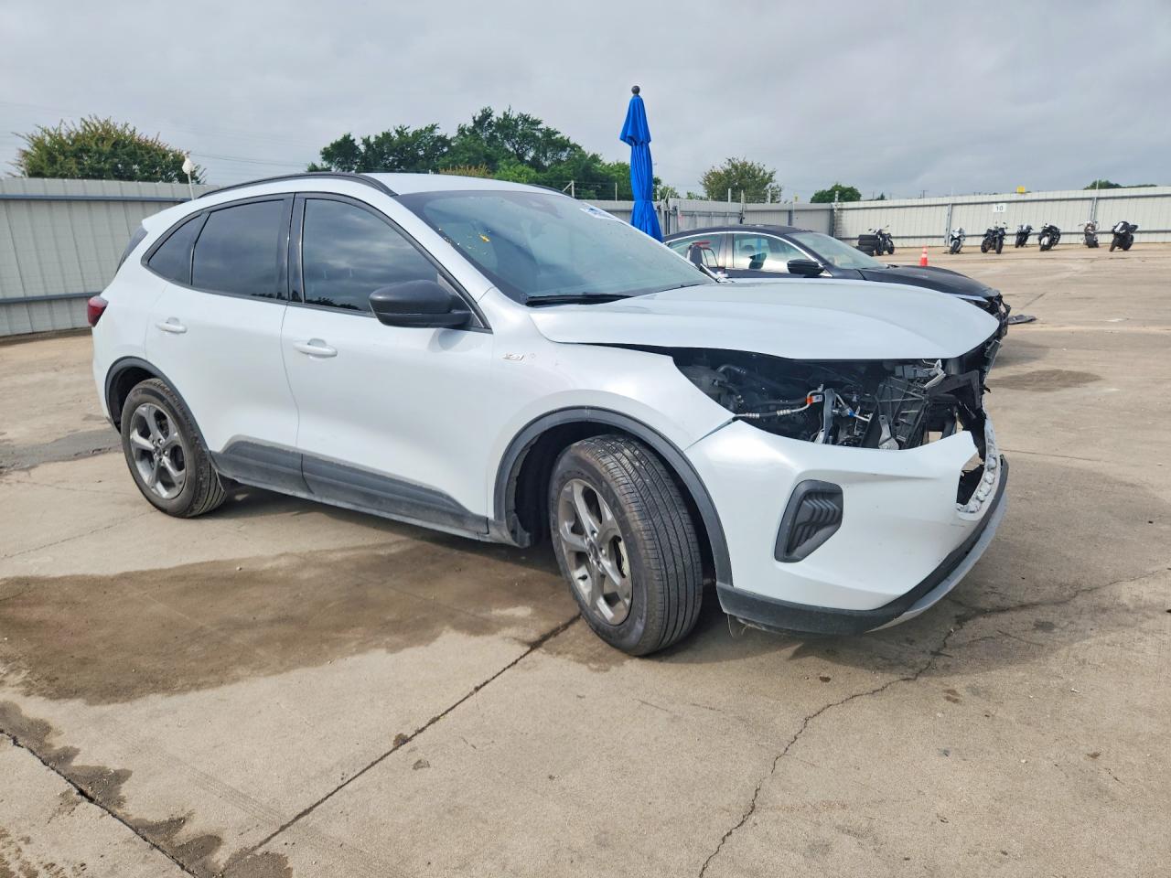 2025 Ford Escape St Line White vin: 1FMCU0MN7SUB55014