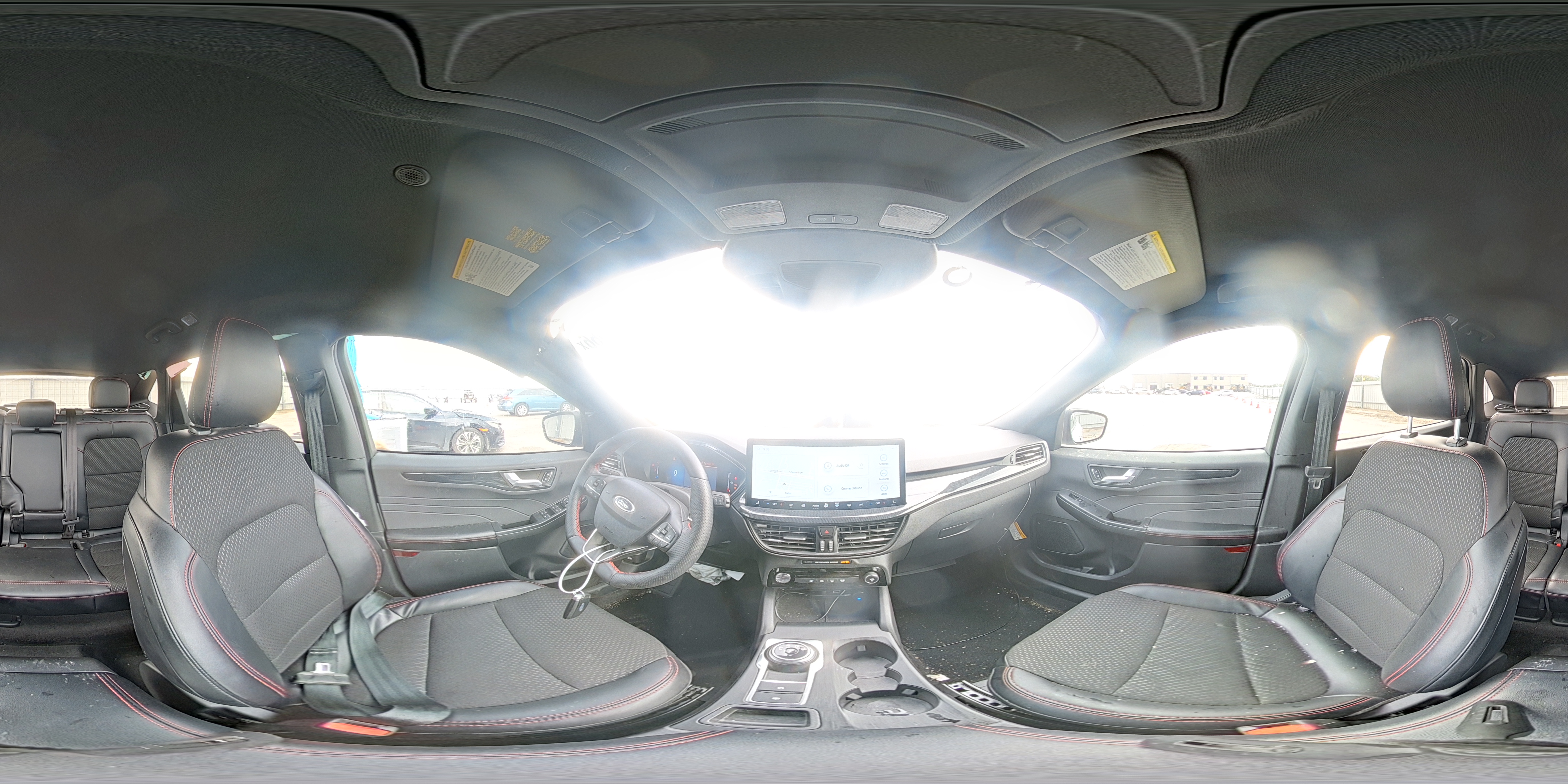 2025 Ford Escape St Line White vin: 1FMCU0MN7SUB55014