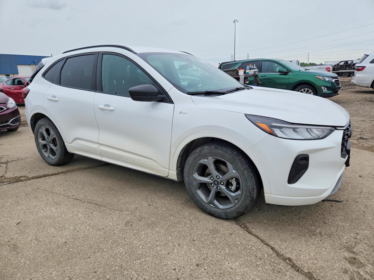 2023 Ford Escape St Line White vin: 1FMCU0MN8PUA79570