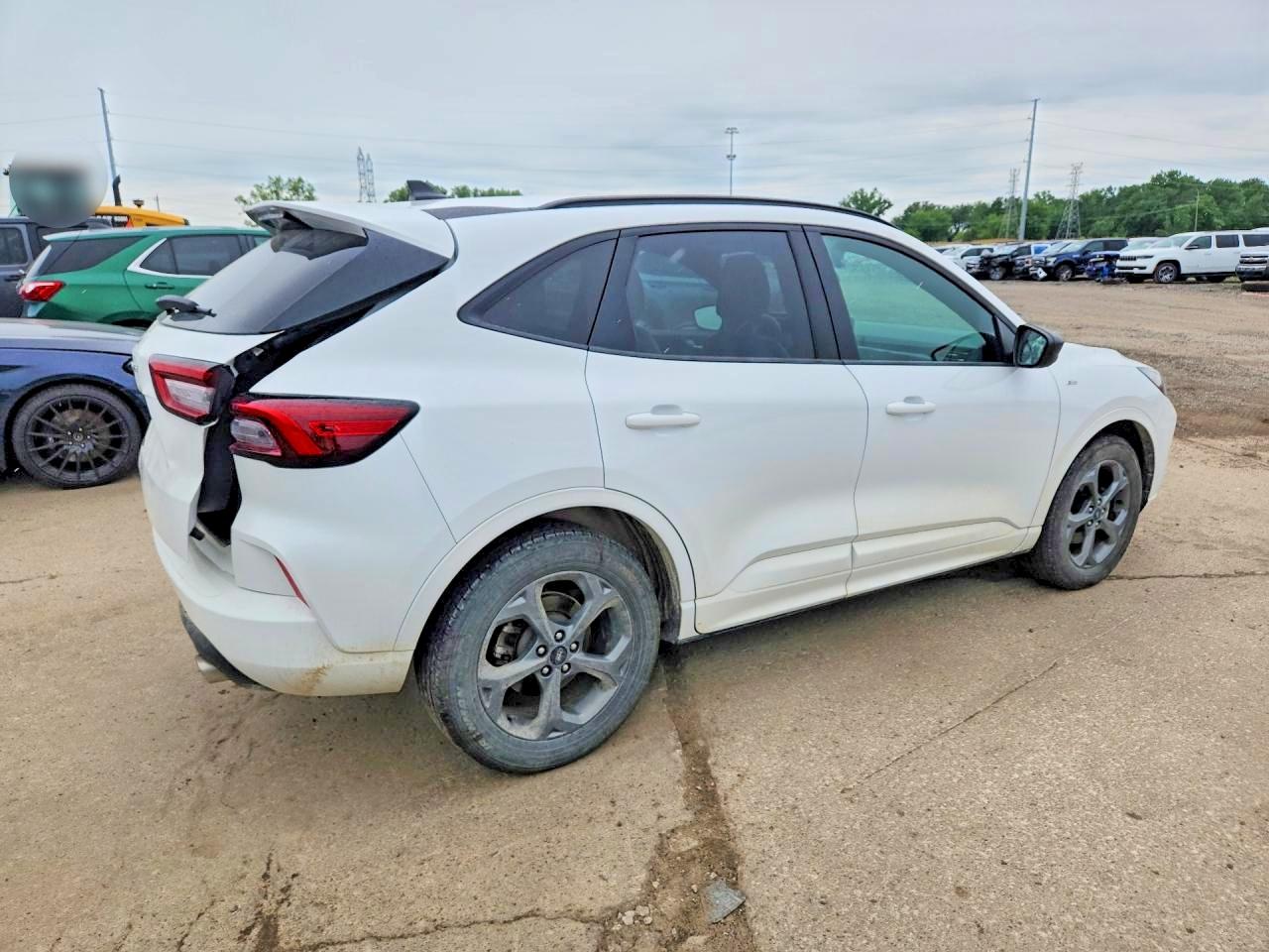 2023 Ford Escape St Line White vin: 1FMCU0MN8PUA79570
