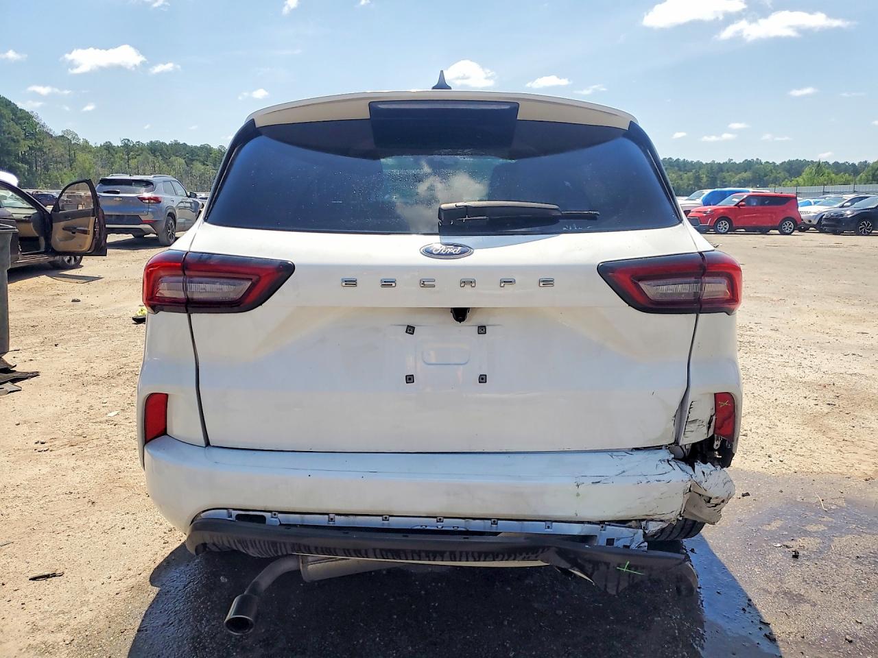 2023 Ford Escape St Line White vin: 1FMCU0MN9PUA25677